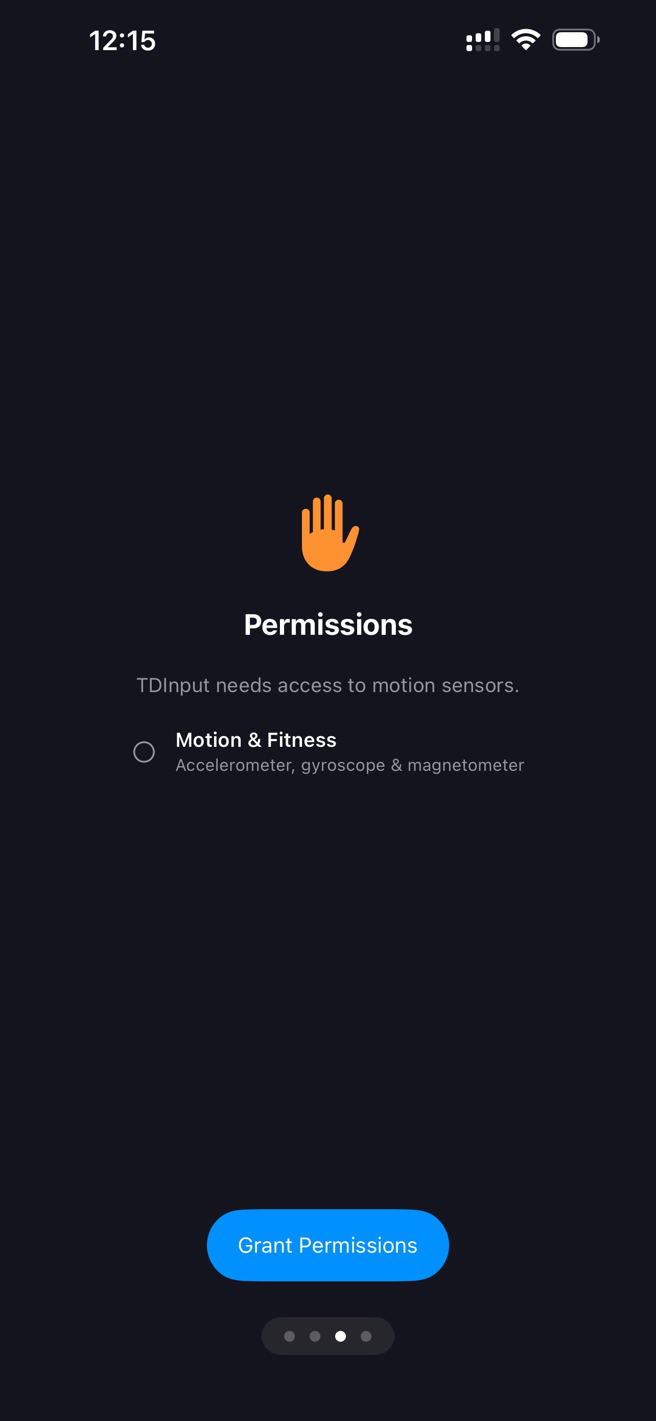 Captura de ecrã 3 da app TDInput