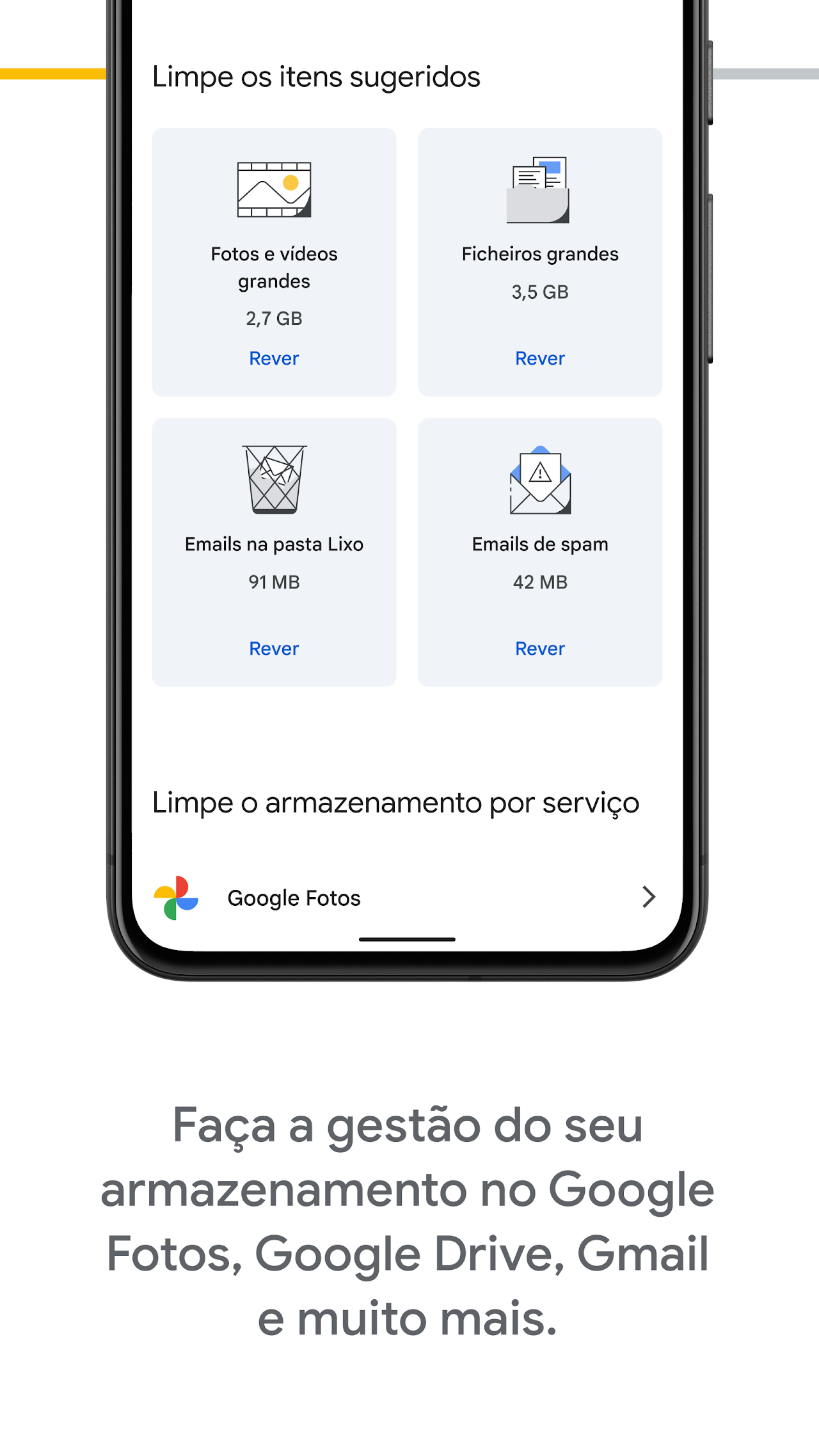 Captura de ecrã 2 da app Google One