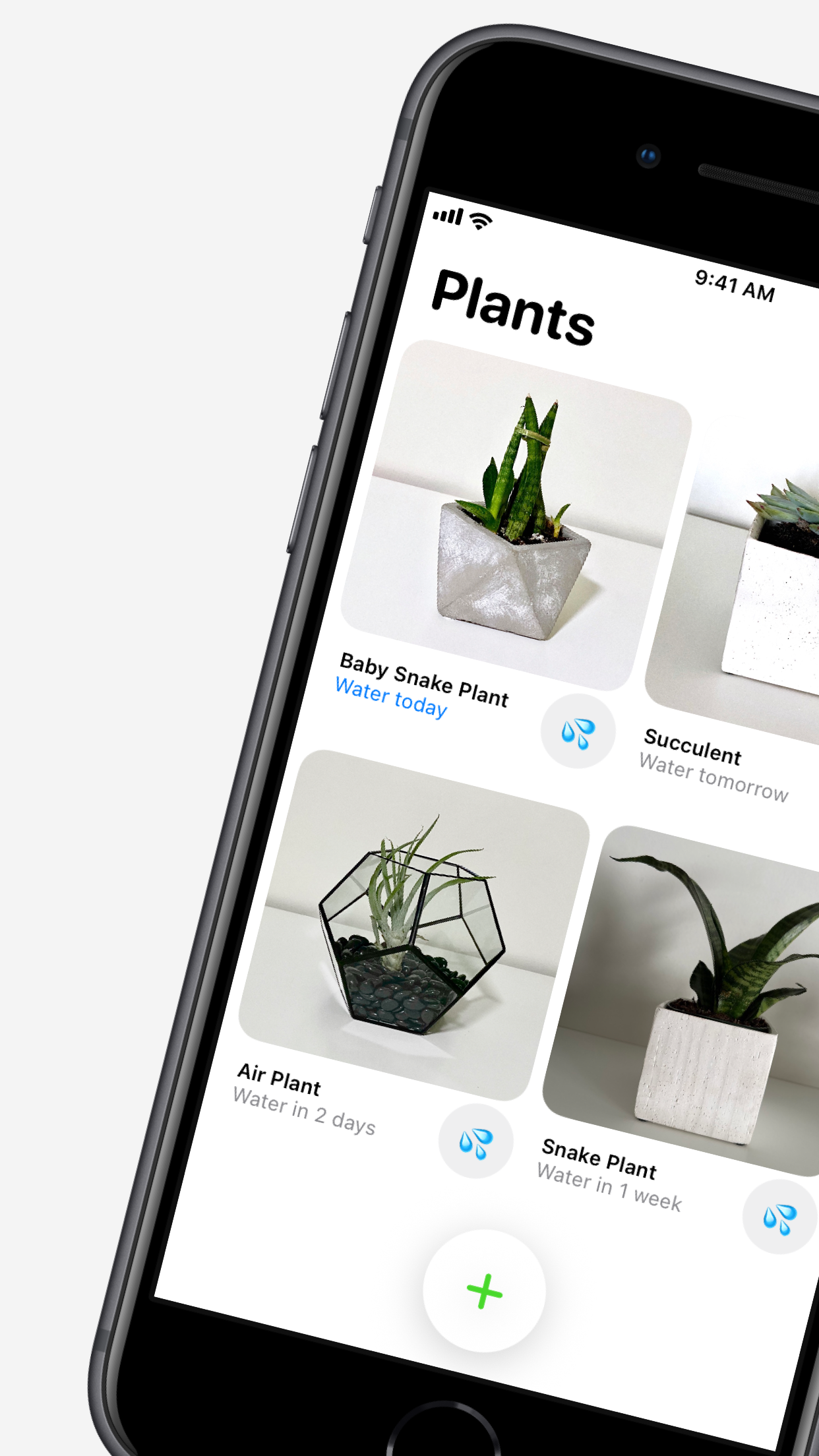 Captura de ecrã 1 da app Plant Daddy — Water Reminders