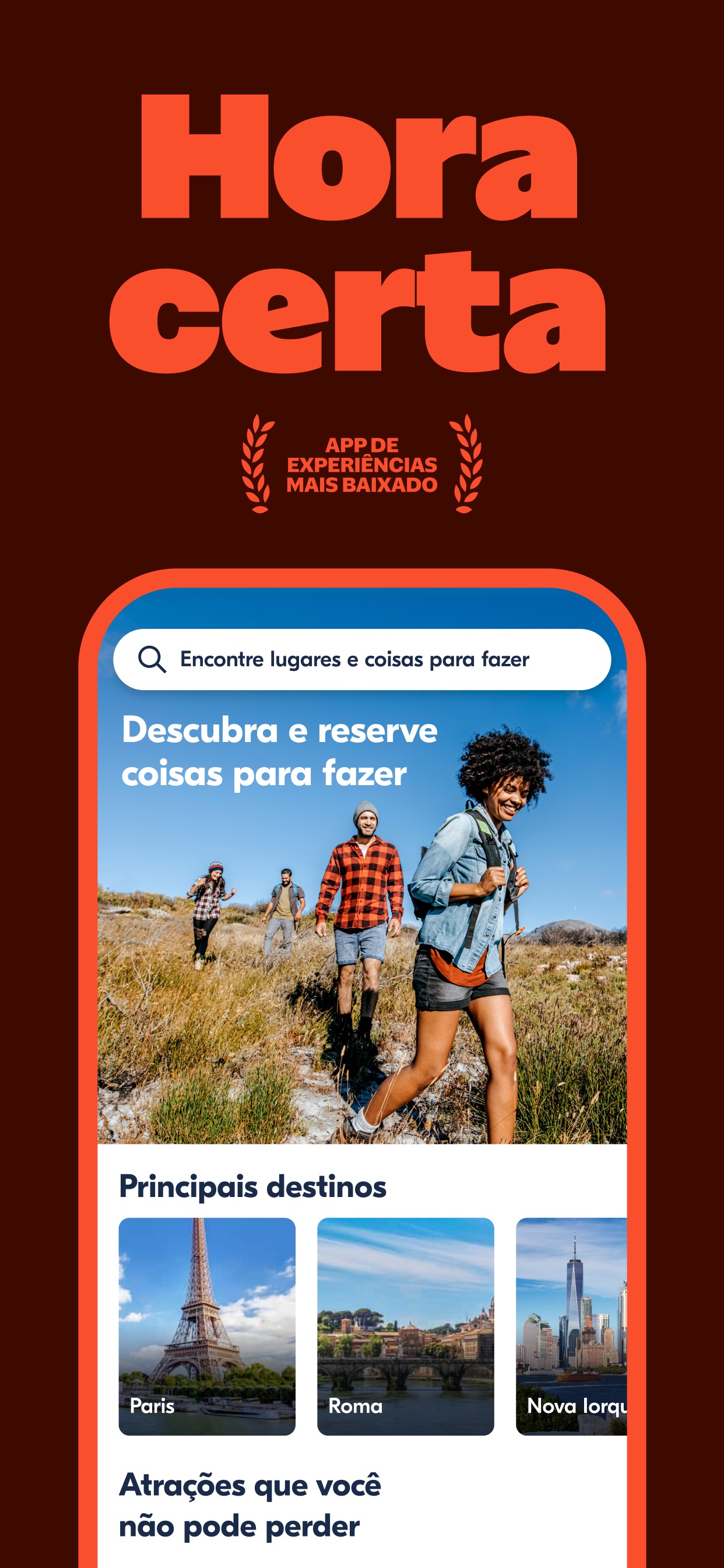 Captura de ecrã 2 da app GetYourGuide: reserve e viaje