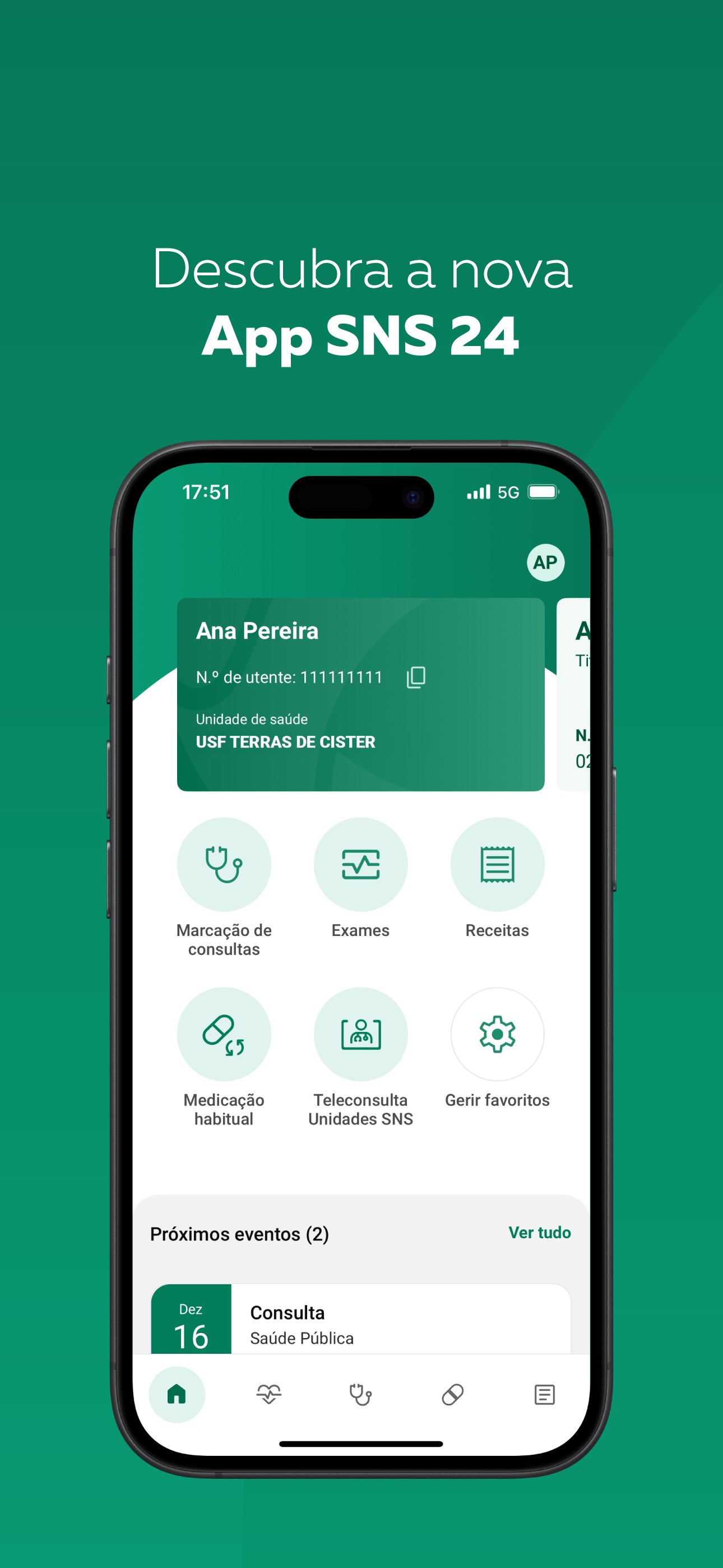 Captura de ecrã 2 da app SNS 24