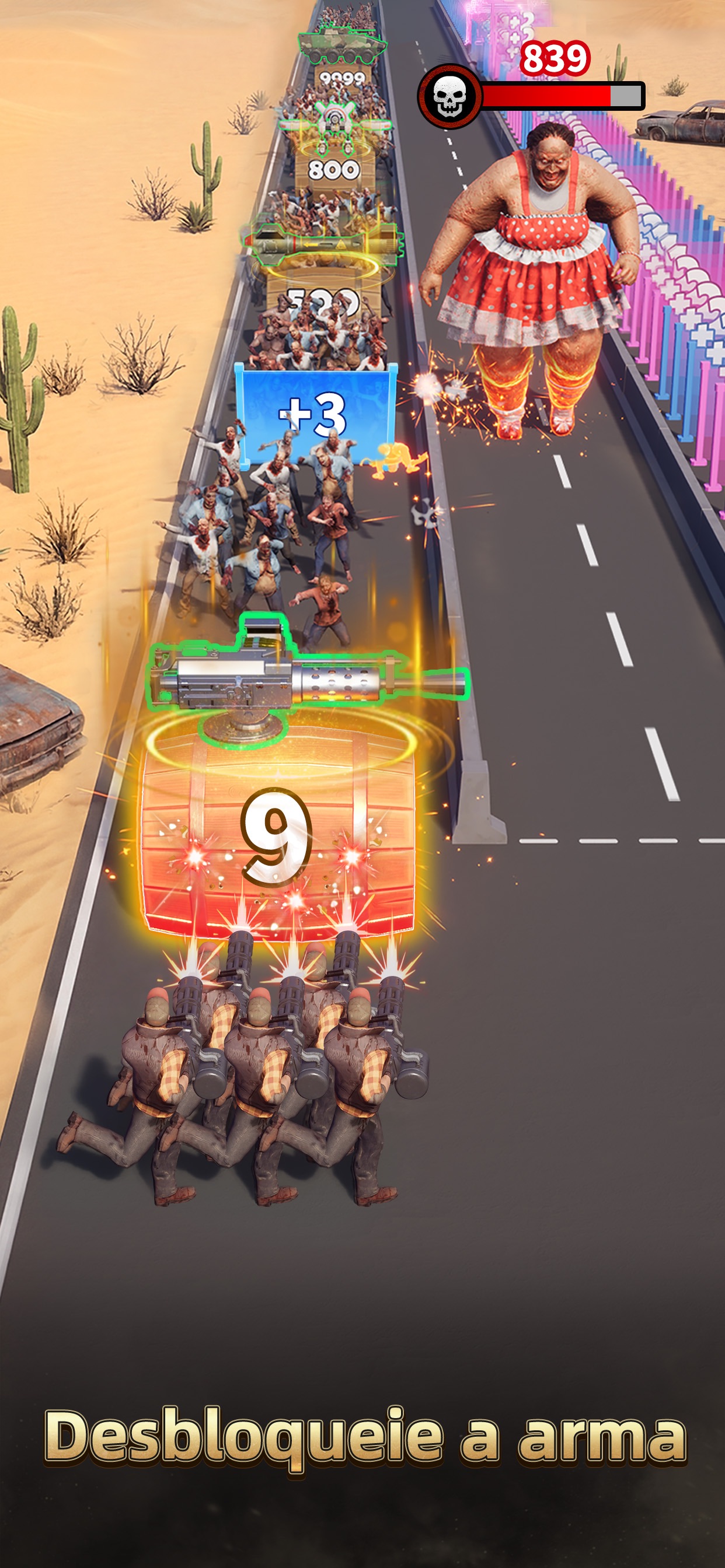 Captura de ecrã 3 da app Z Route: Redemption