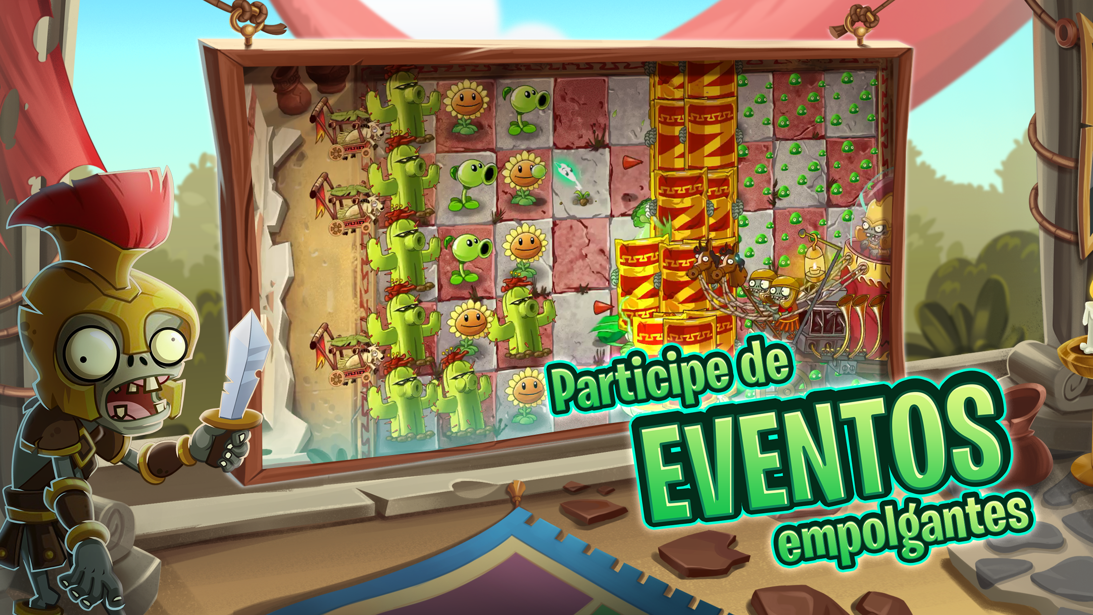 Captura de ecrã 4 da app Plants vs. Zombies™ 2