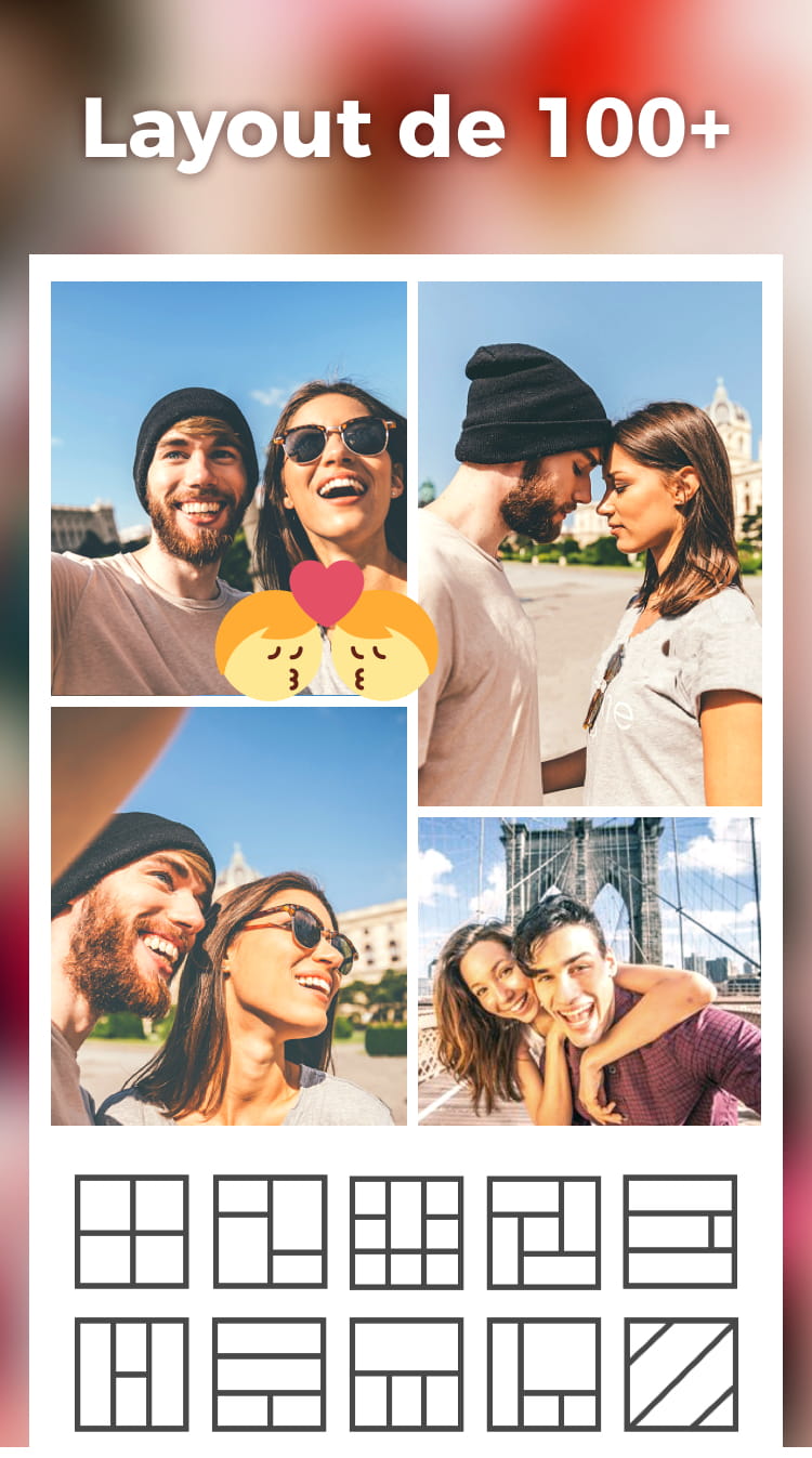 Captura de ecrã 1 da app Montagem de fotos e colagem