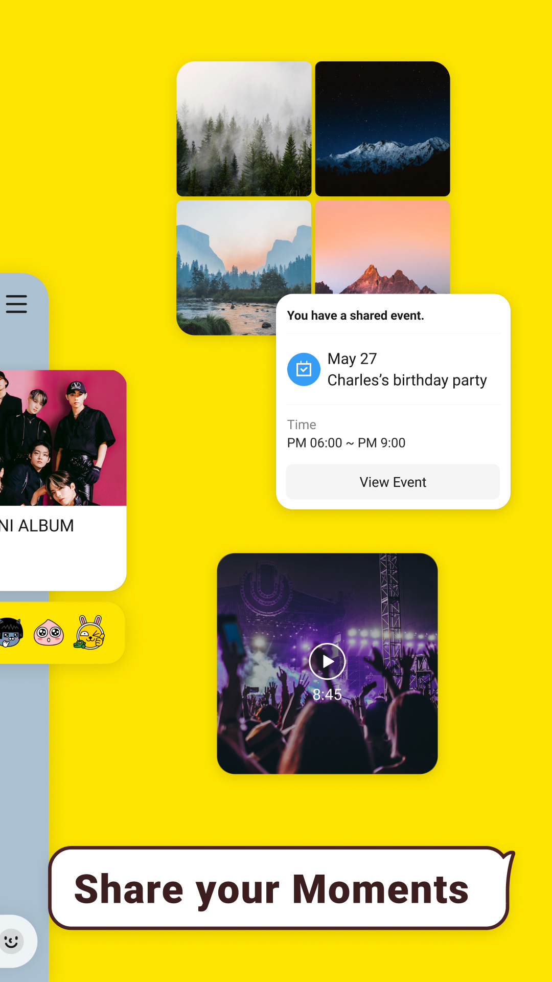 Captura de ecrã 2 da app KakaoTalk : Messenger