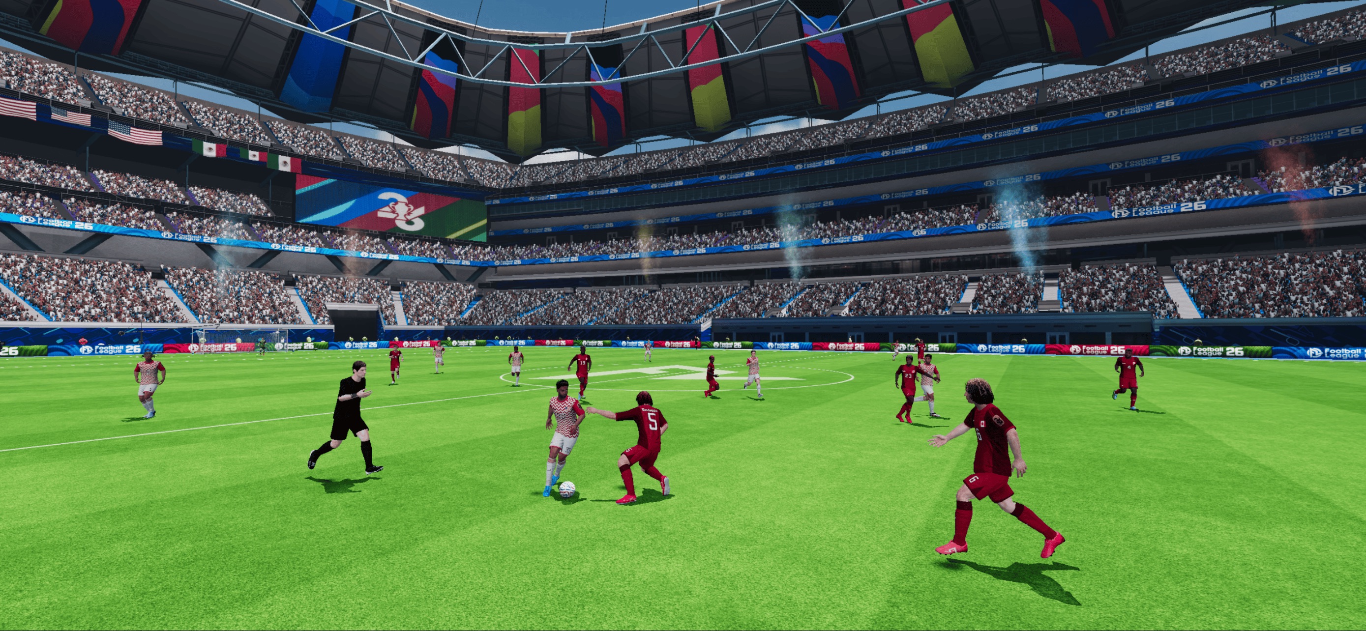 Captura de ecrã 1 da app Football League™ 2026