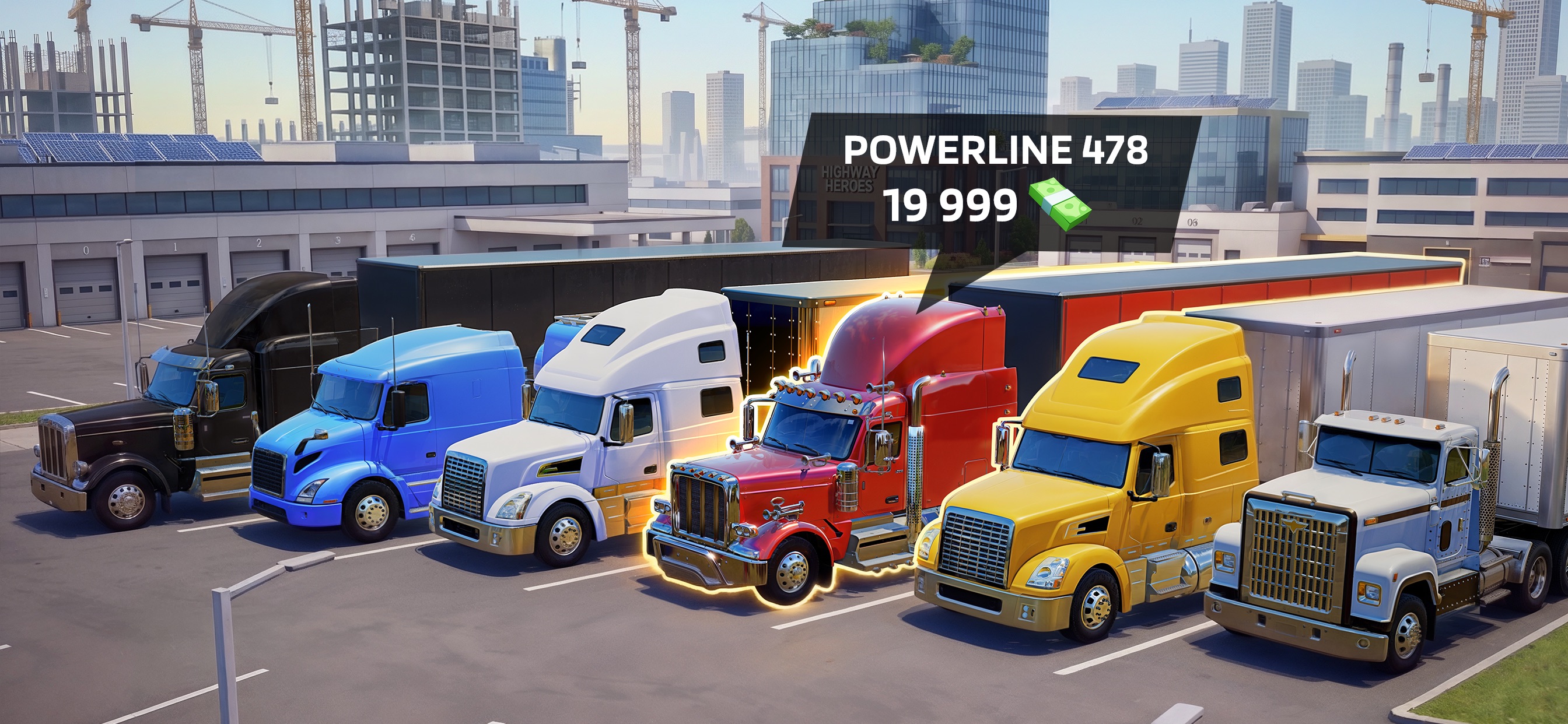 Captura de ecrã 4 da app Highway Heroes: Truck Manager