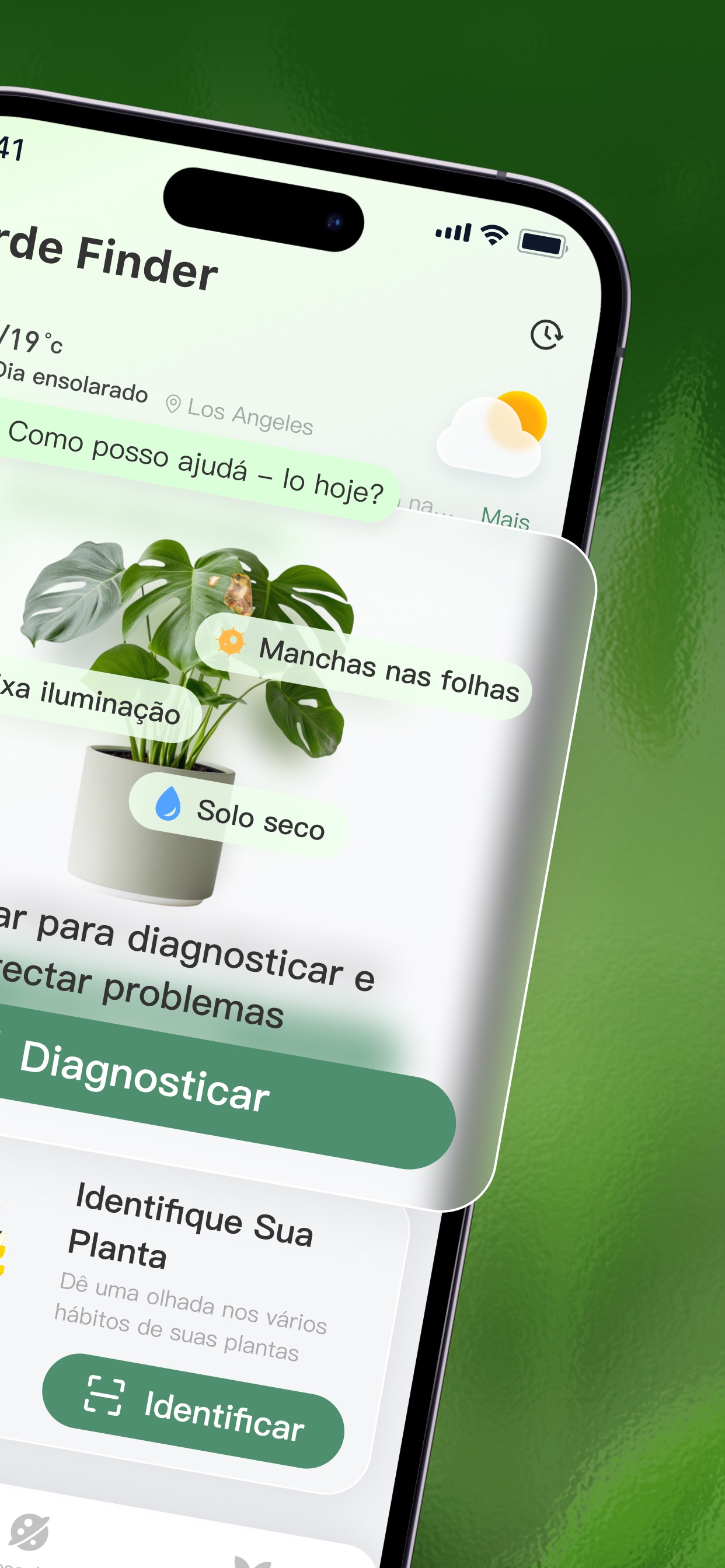 Captura de ecrã 2 da app Verde Finder:Plant Identifier