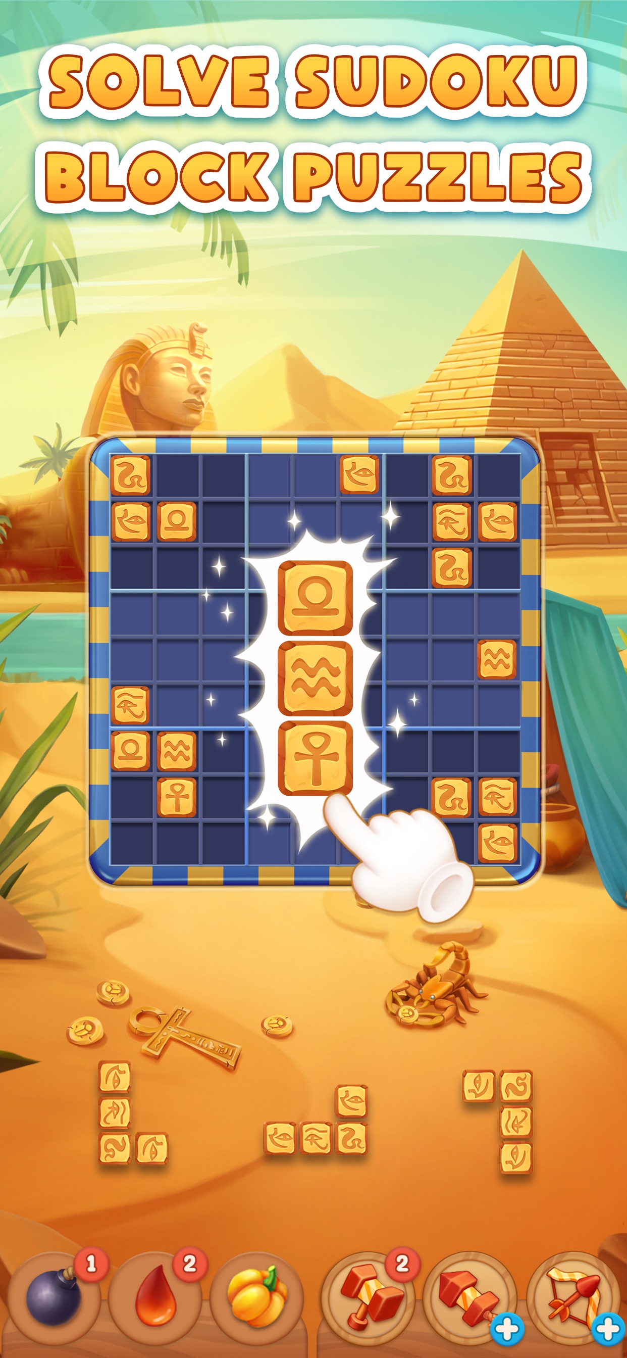Captura de ecrã 2 da app Braindoku: Sudoku Block Puzzle