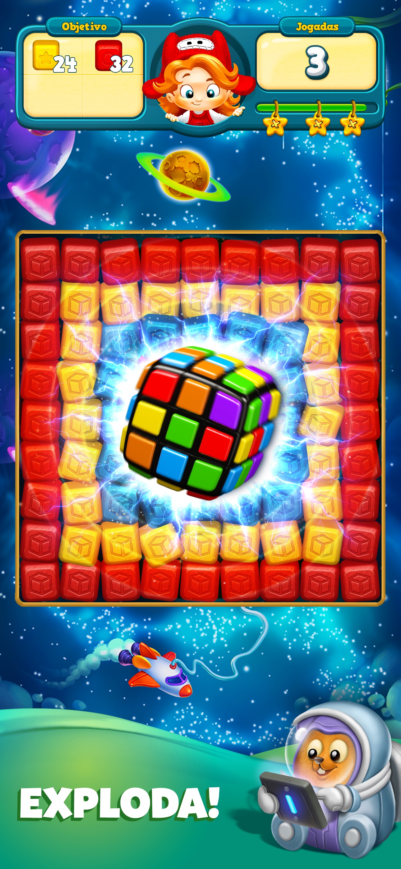 Captura de ecrã 3 da app Toy Blast