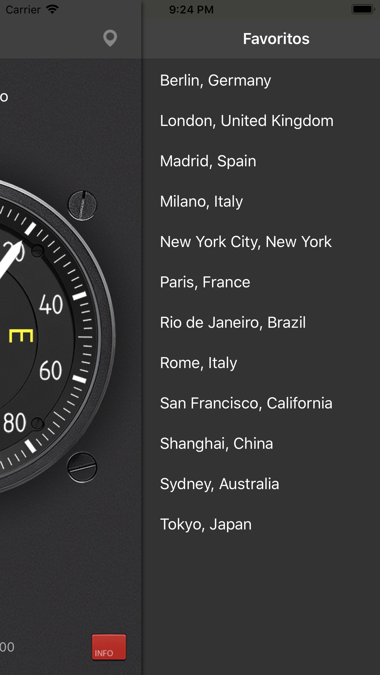 Captura de ecrã 4 da app Anemómetro: Velocidade vento