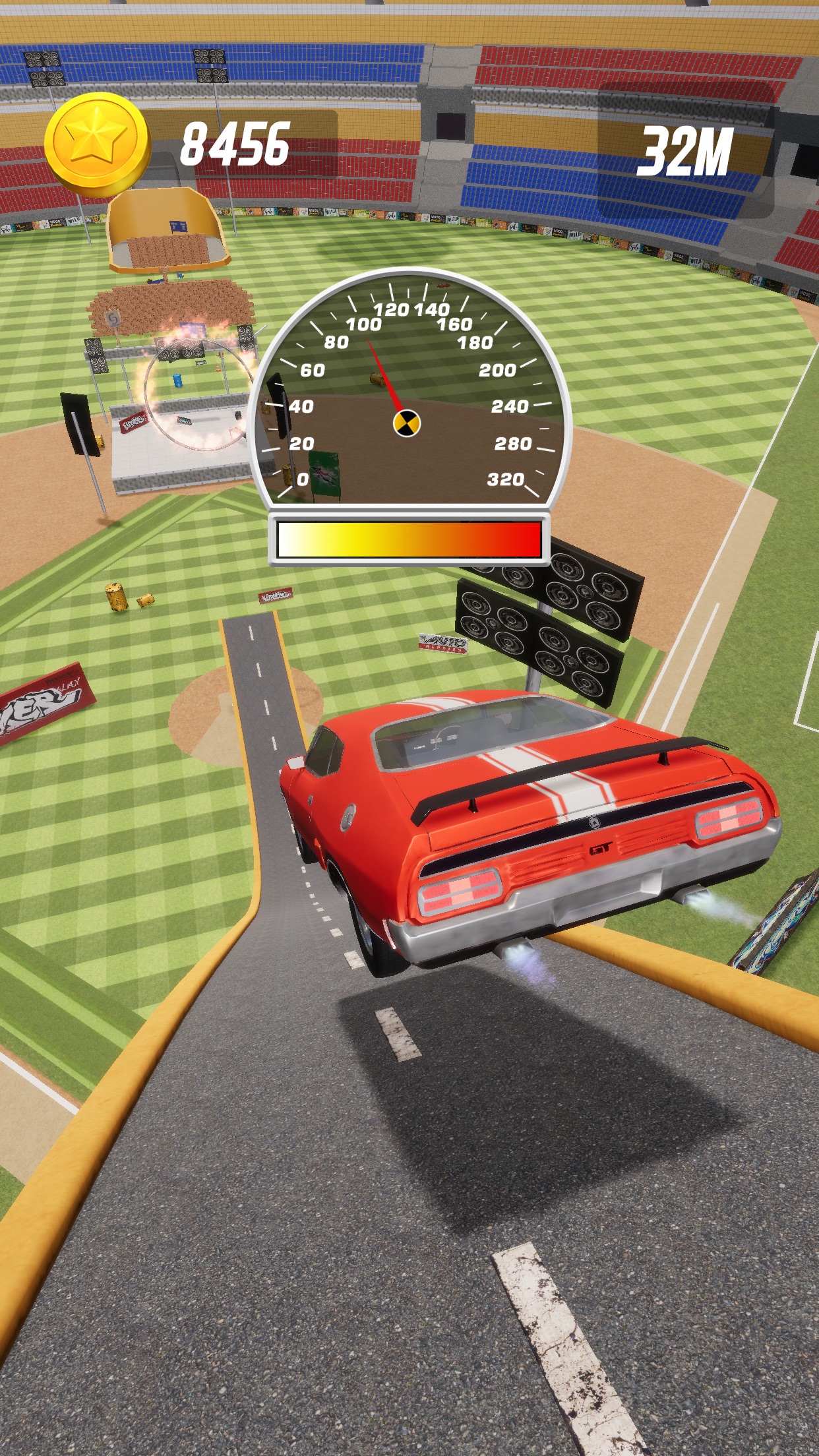 Captura de ecrã 1 da app Super Car Jumping