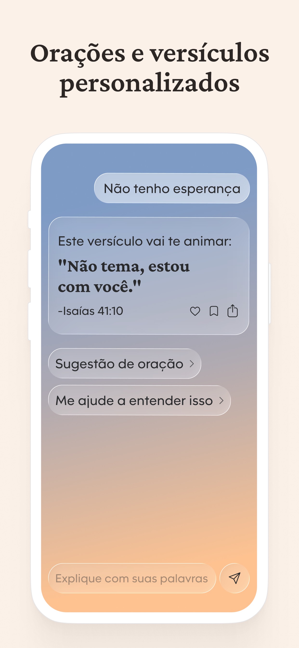 Captura de ecrã 4 da app Bíblia: Versículos e Orações