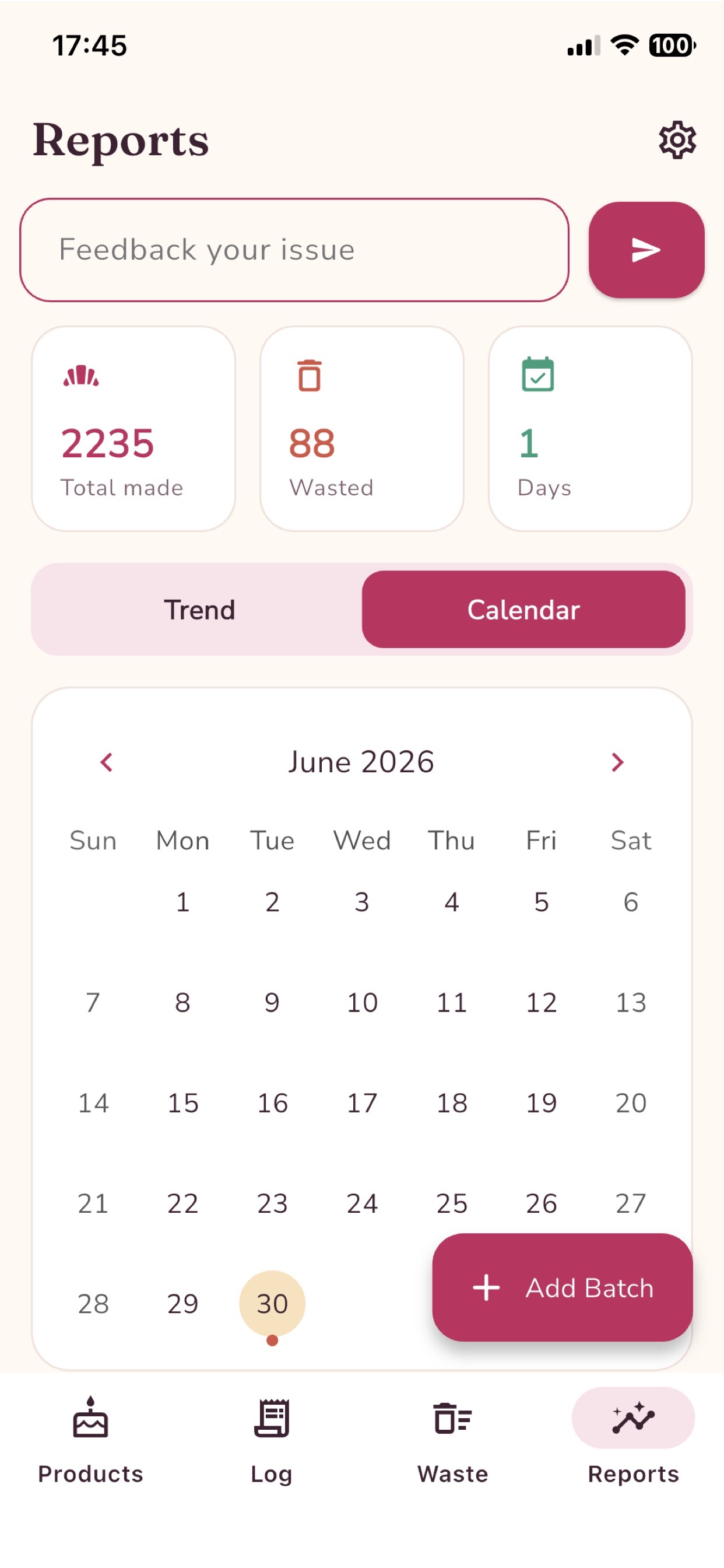 Captura de ecrã 1 da app Batch Sweet
