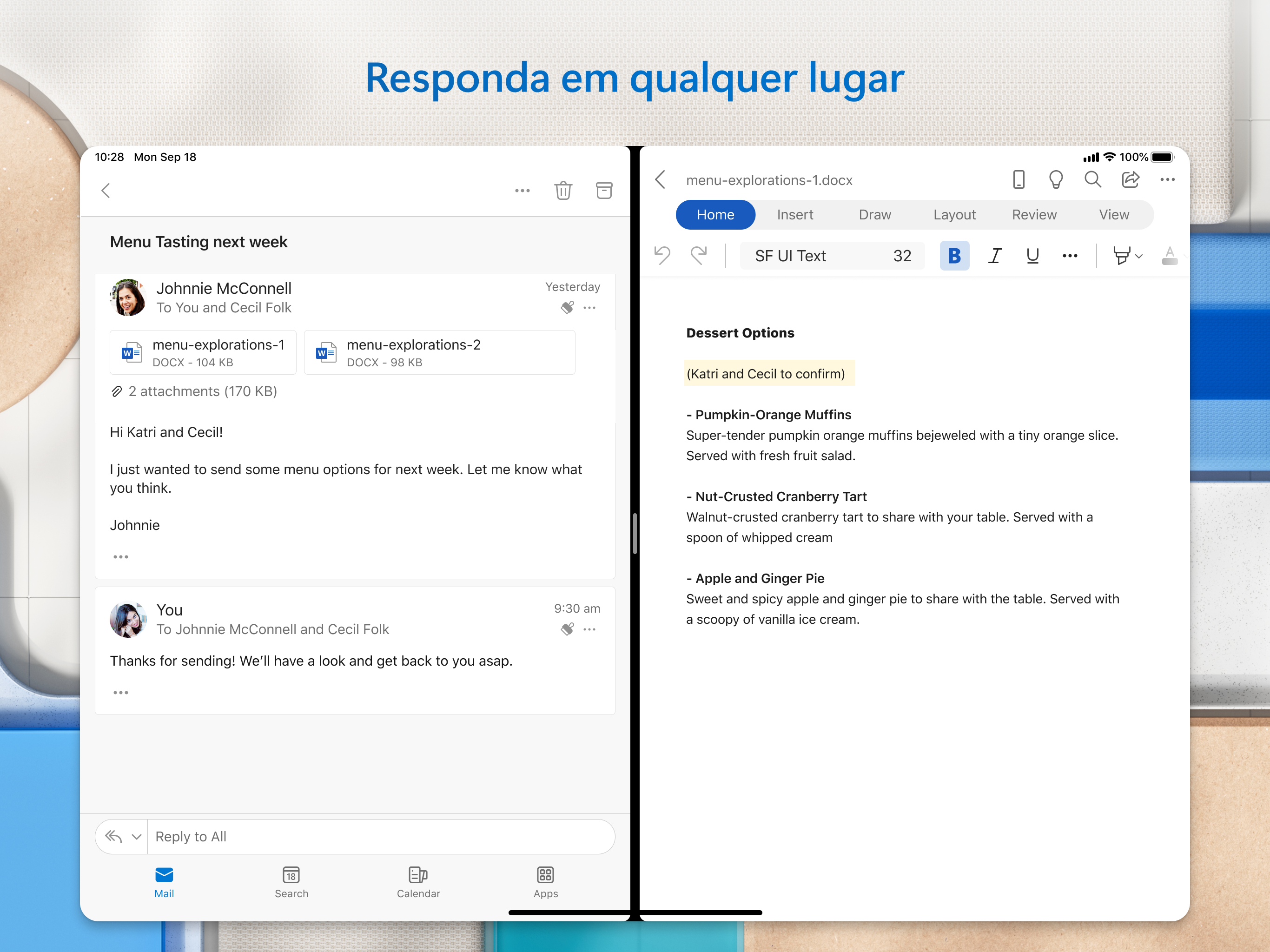 Captura de ecrã 4 da app Microsoft Outlook