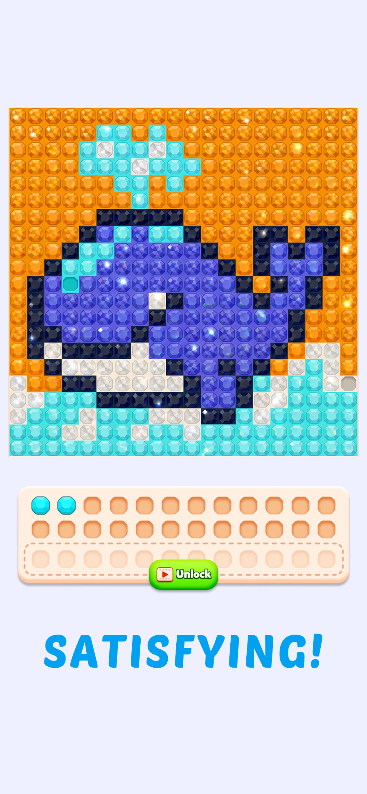 Captura de ecrã 3 da app Jewel Coloring