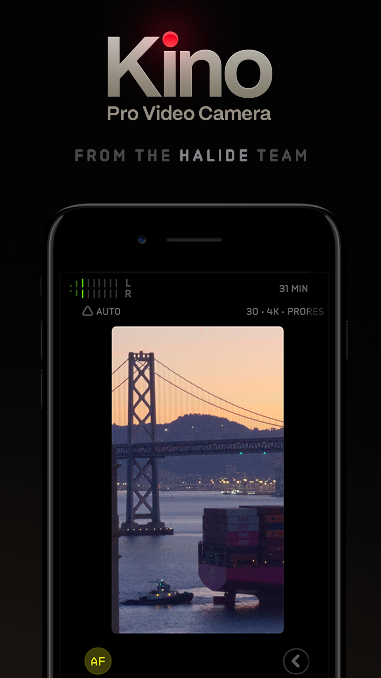 Captura de ecrã 2 da app Kino - Câmara de vídeo Pro