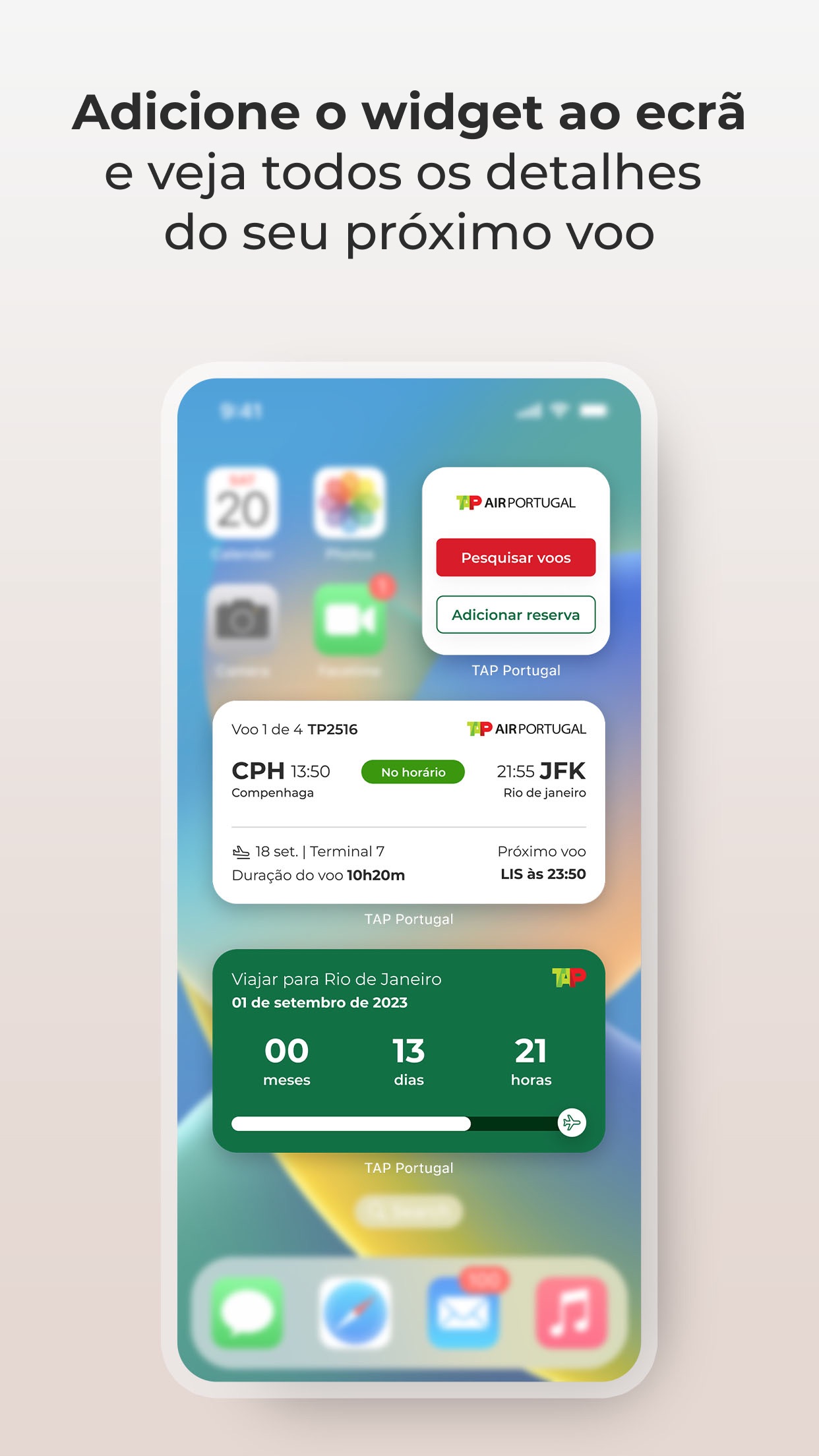 Captura de ecrã 3 da app TAP Air Portugal