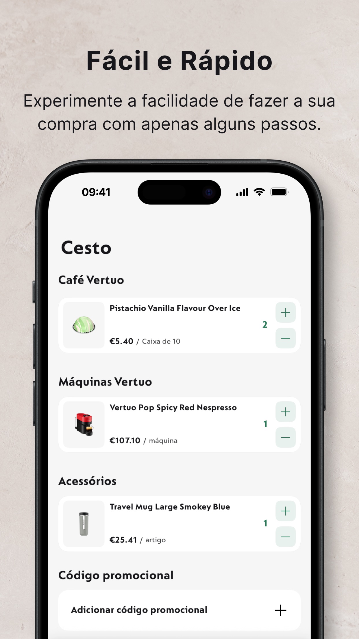 Captura de ecrã 4 da app Nespresso Store