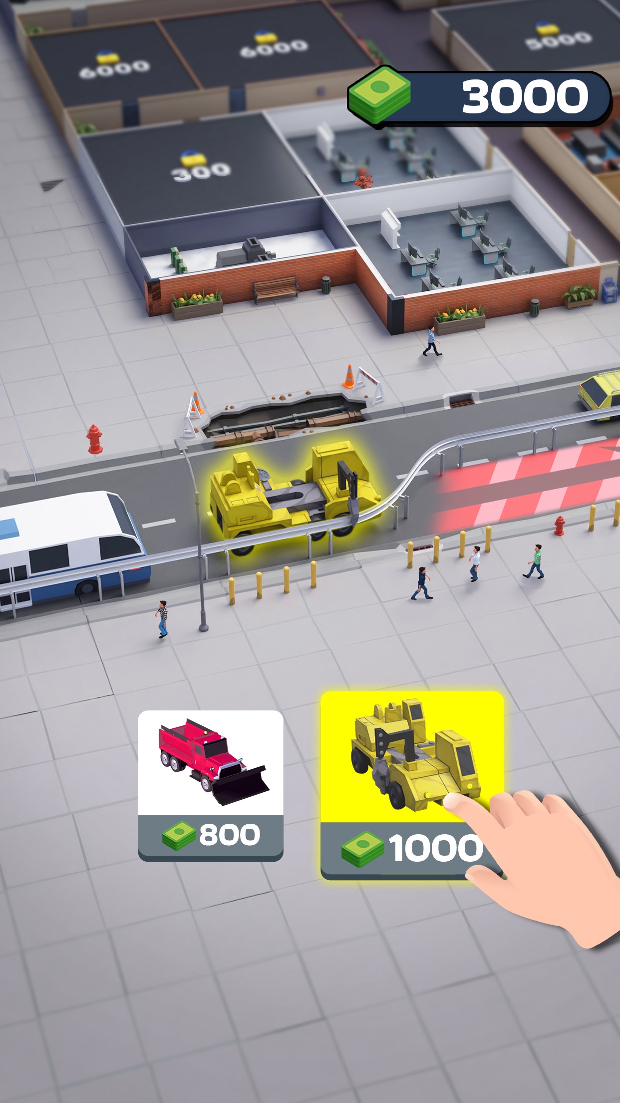 Captura de ecrã 1 da app Idle Office Tycoon - Get Rich!