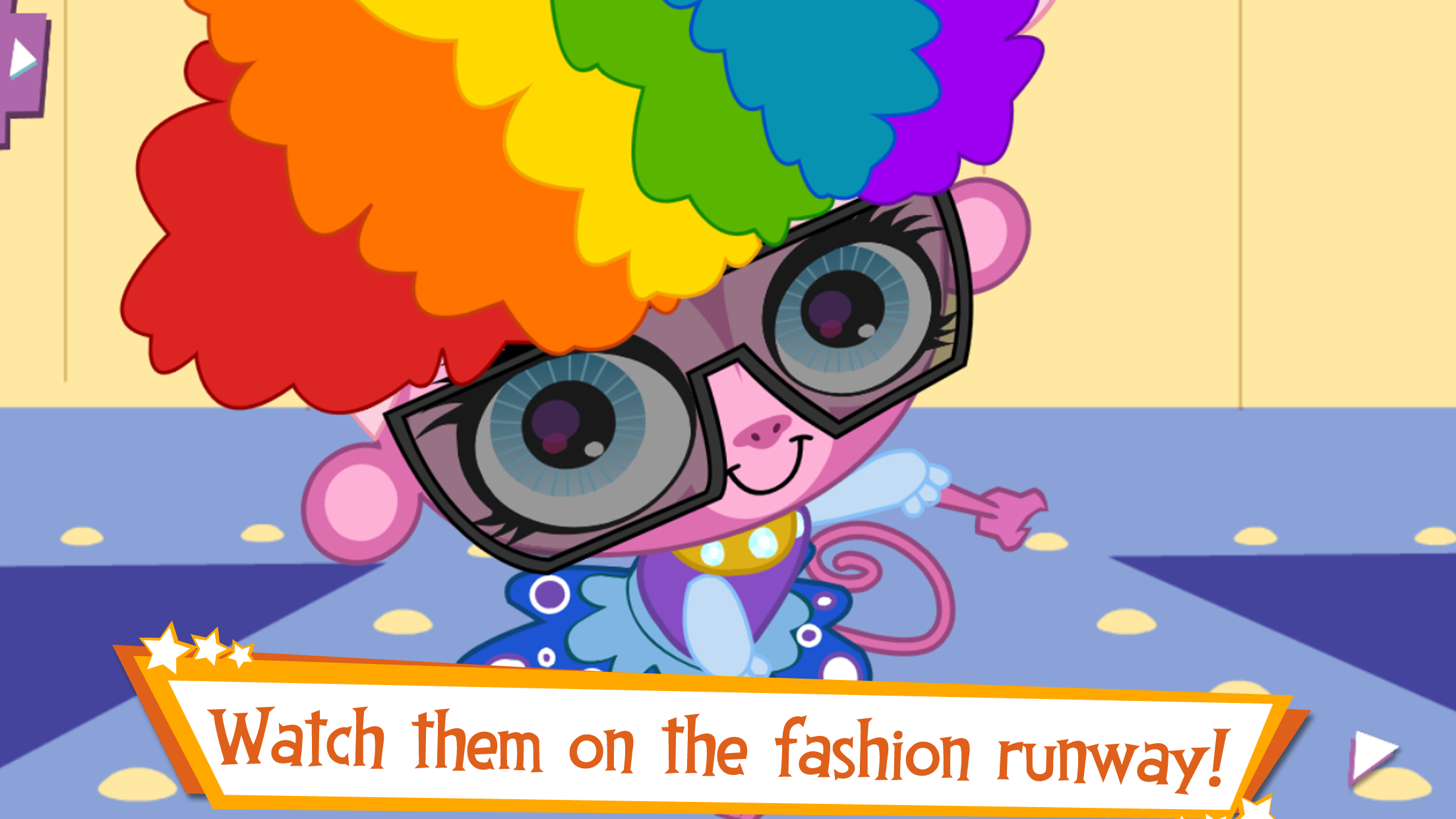 Captura de ecrã 2 da app Littlest Pet Shop: Estilo Pet