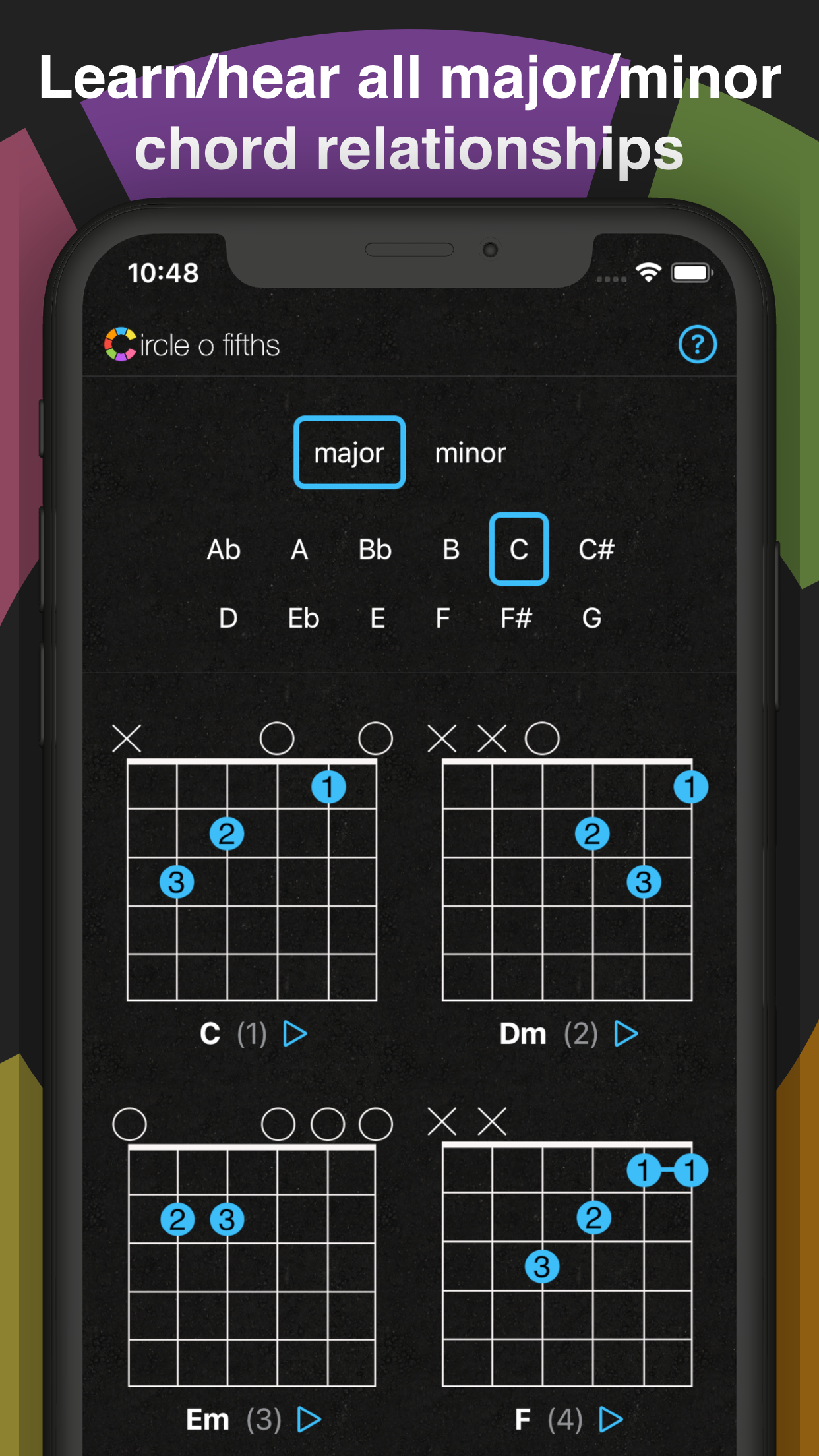Circle o Fifths: Music Theory screenshot 3