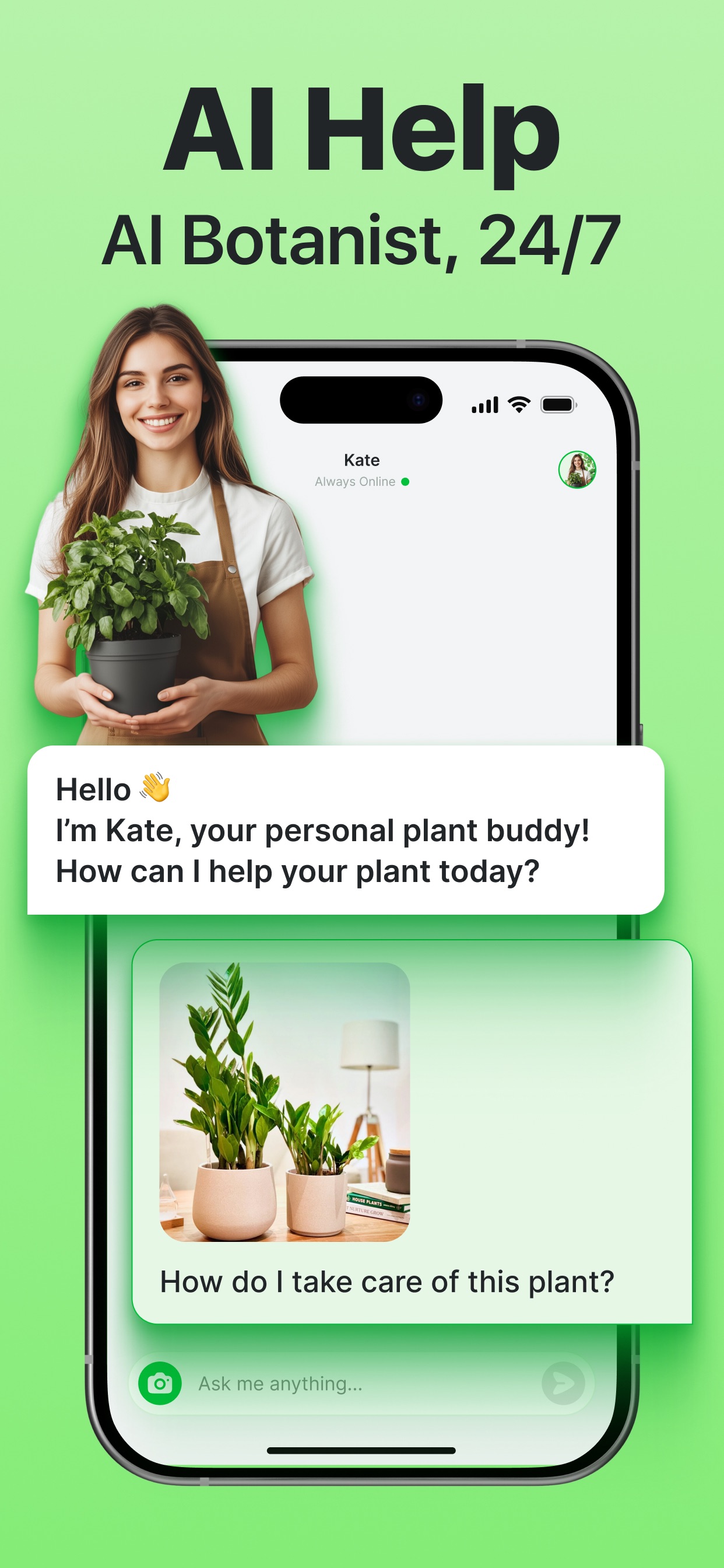 Captura de ecrã 4 da app Uplants - AI Plant Identifier