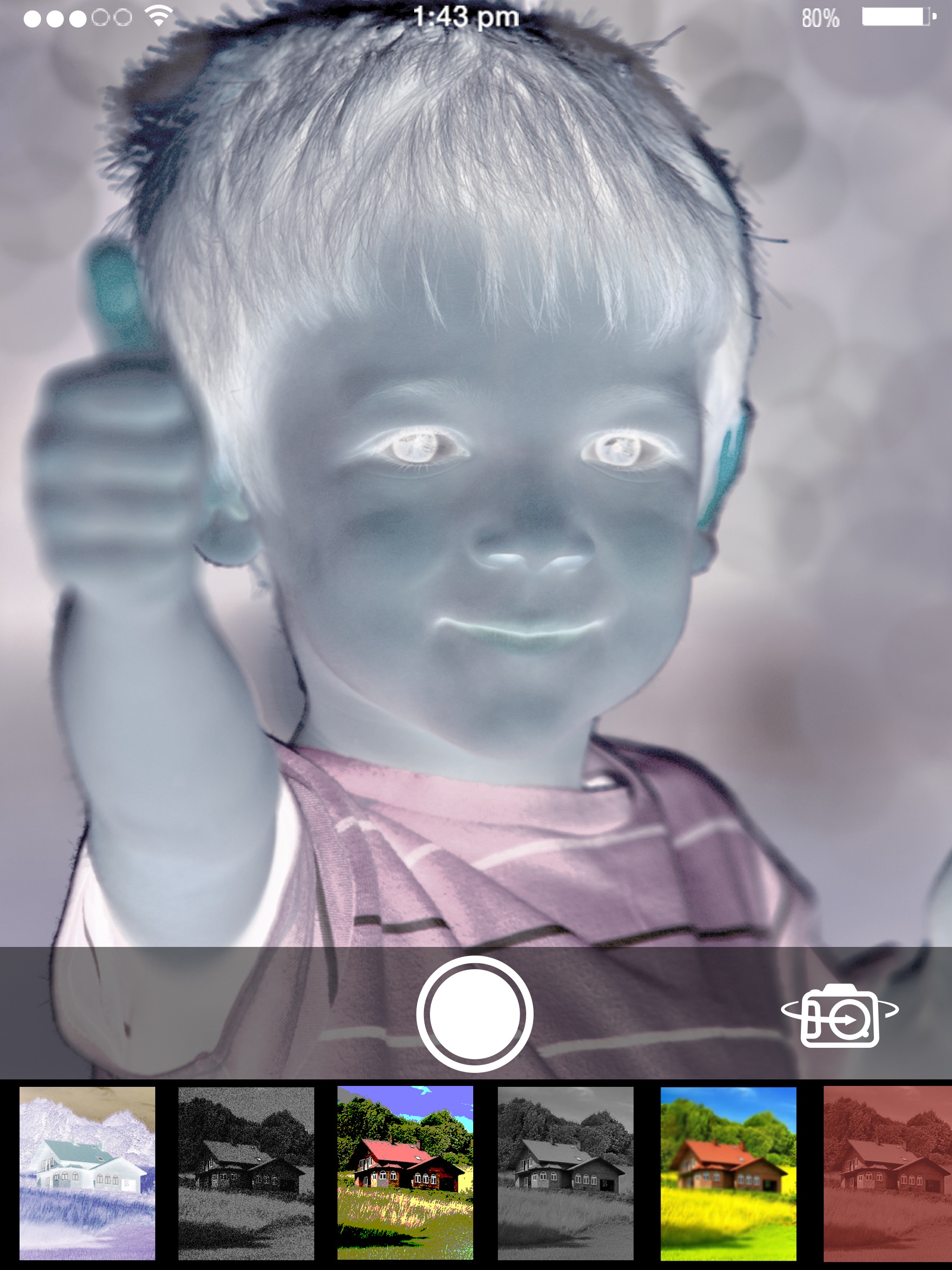 Captura de ecrã 4 da app X-Ray Camera- X Ray Vision sca