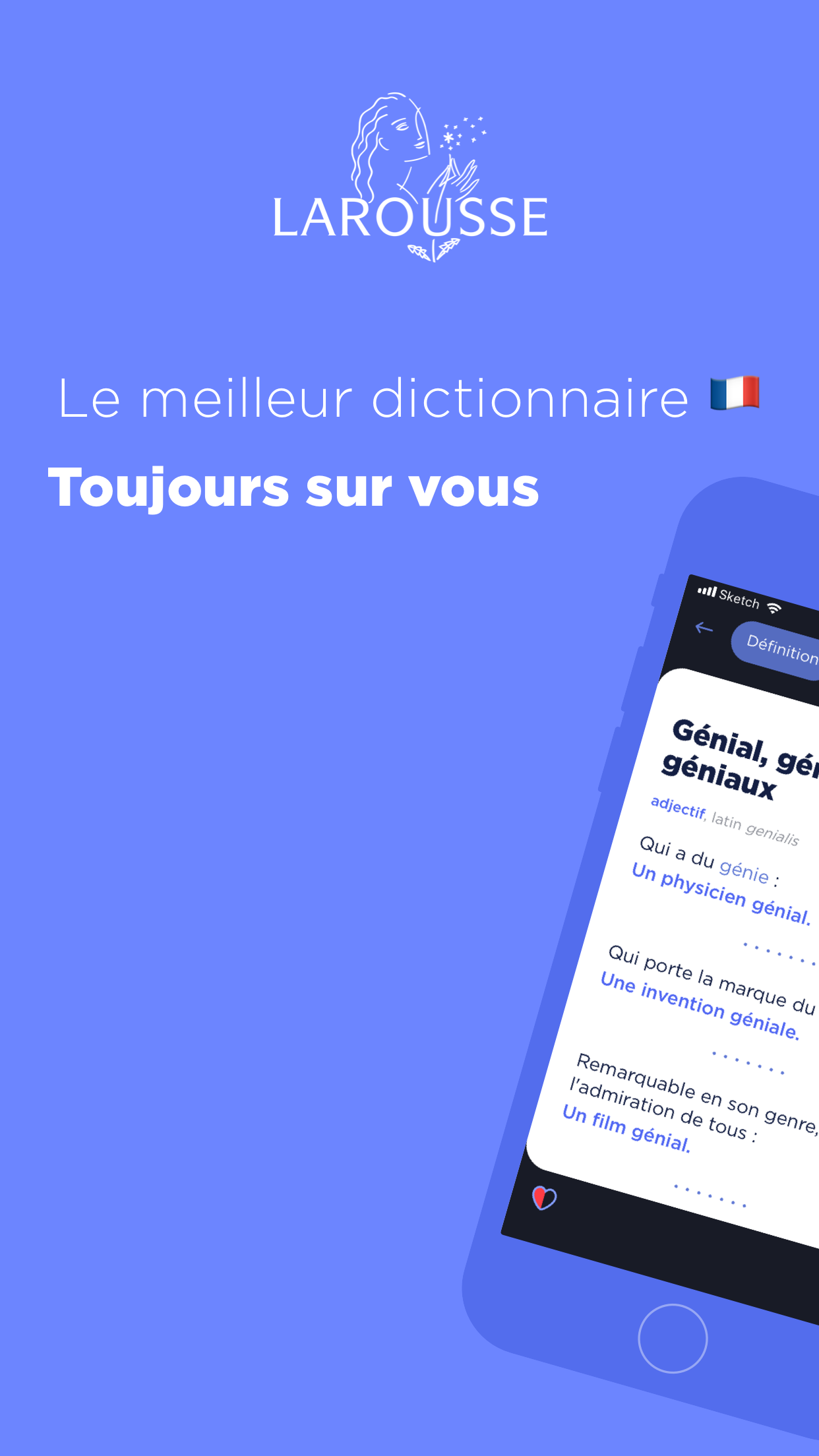 Captura de ecrã 1 da app Dictionnaire Larousse français