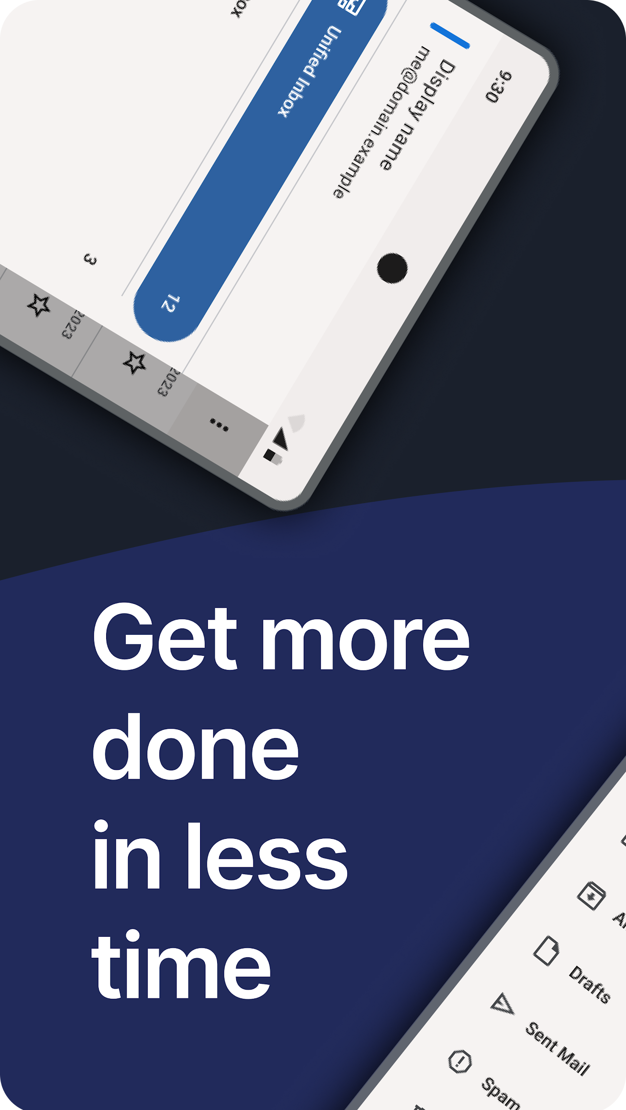 Captura de ecrã 3 da app Thunderbird: Free Your Inbox