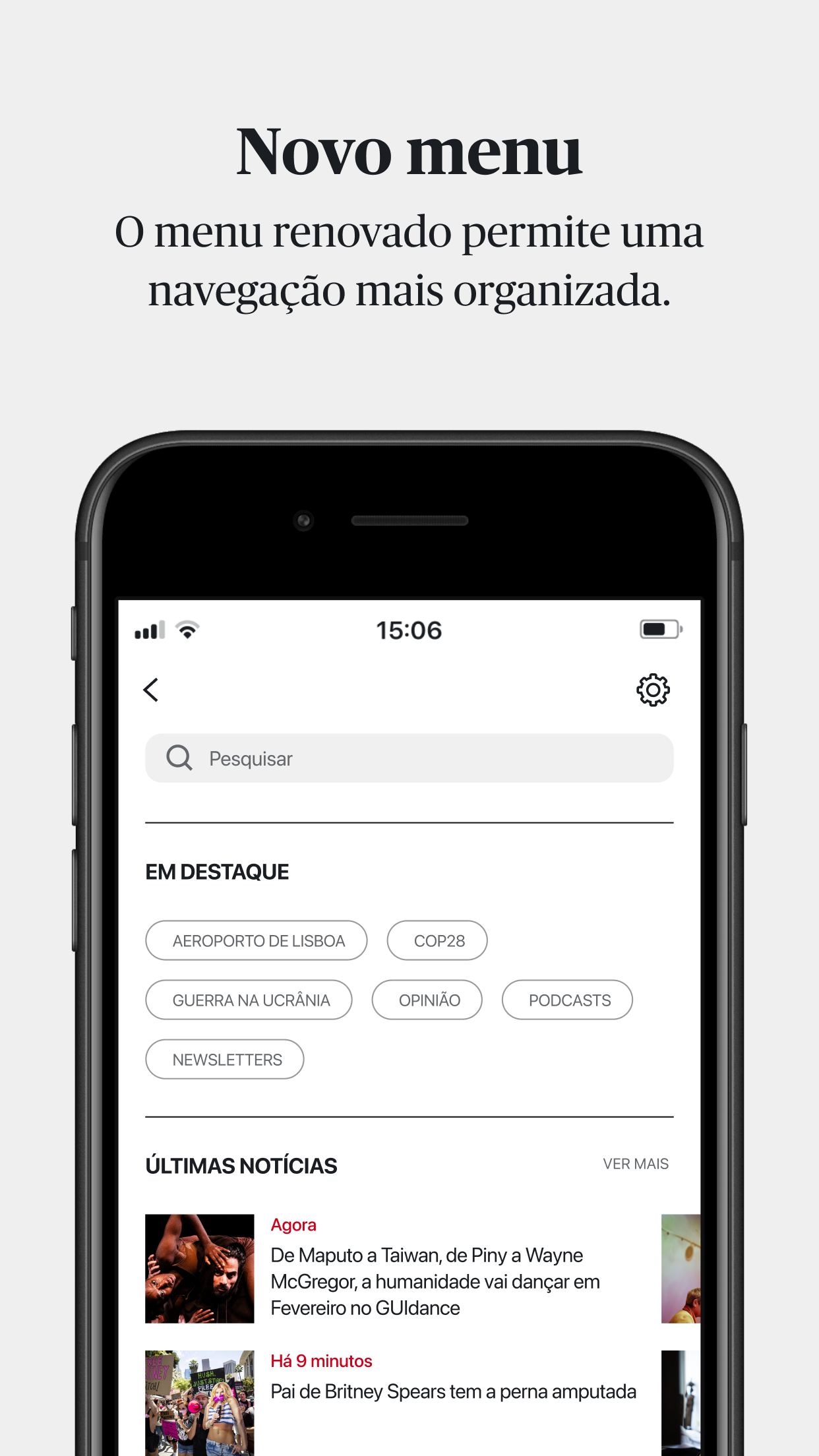 Captura de ecrã 4 da app Público