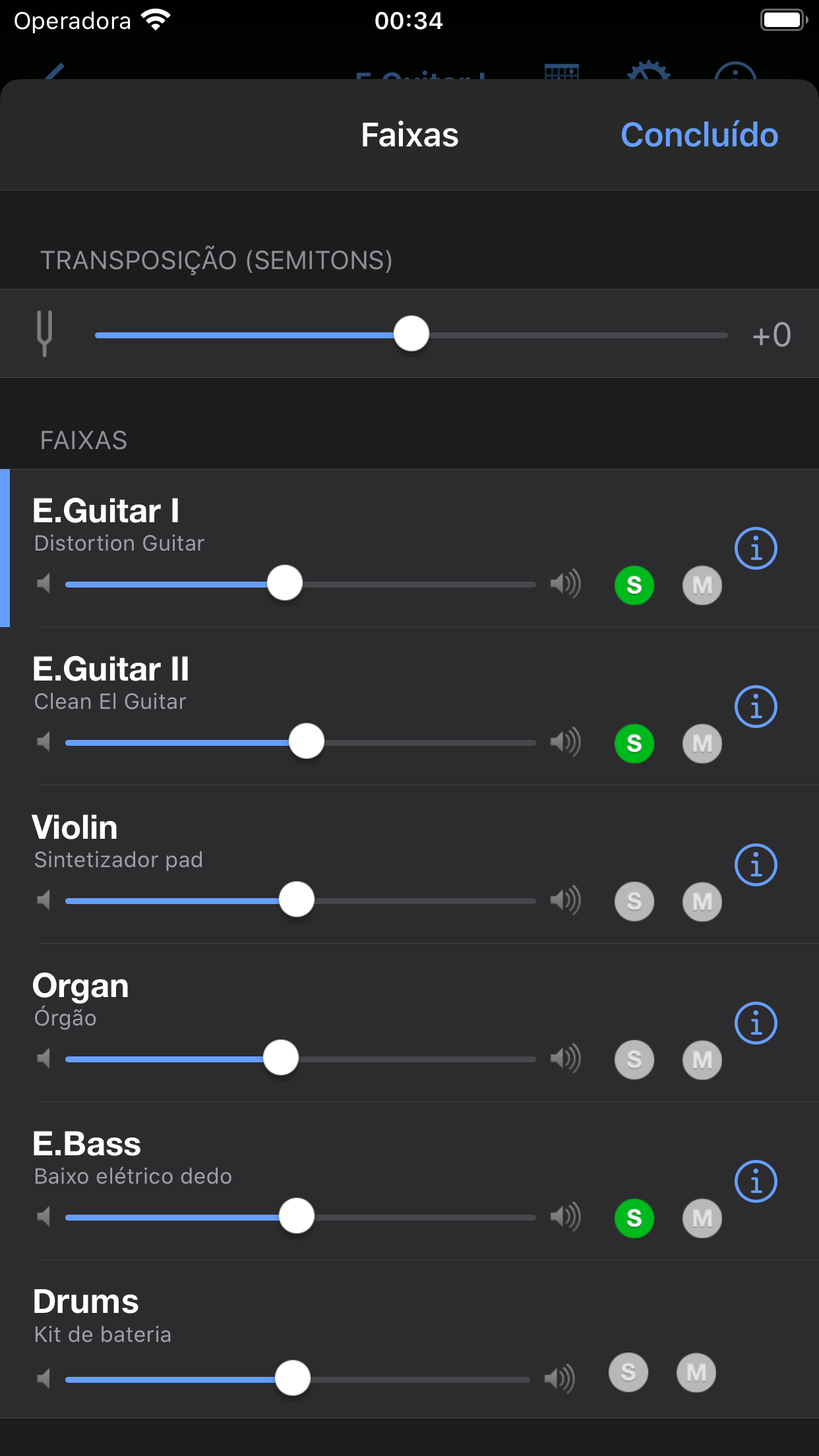 Captura de ecrã 3 da app Guitar Pro