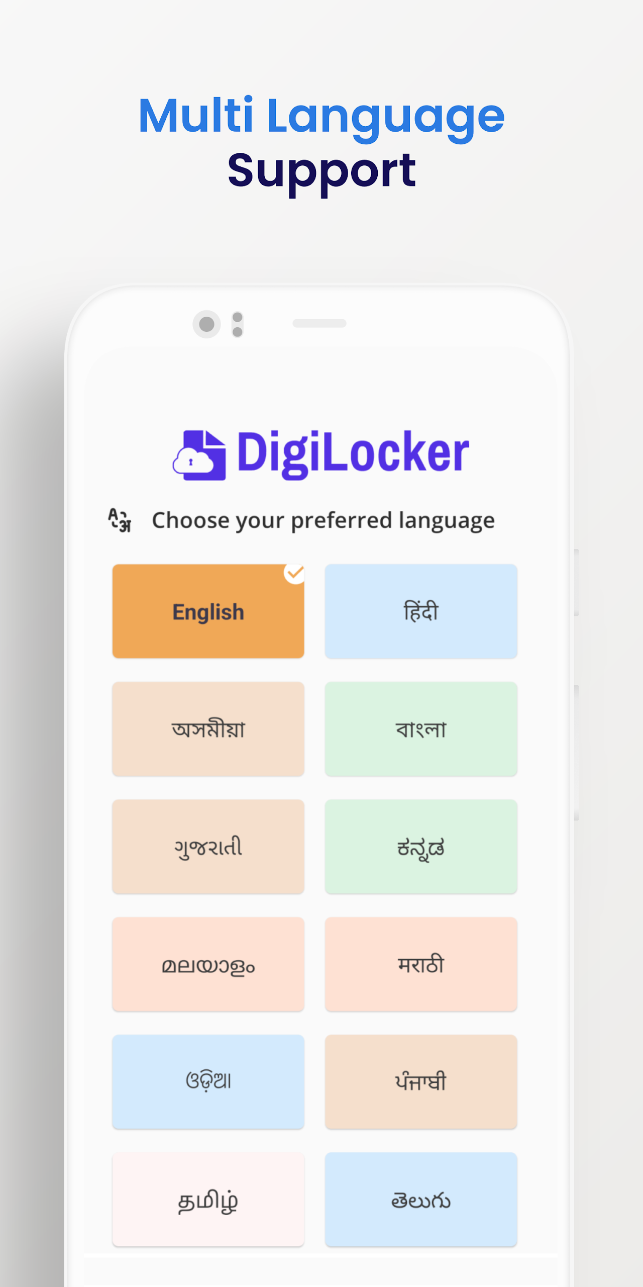 Captura de ecrã 3 da app DigiLocker