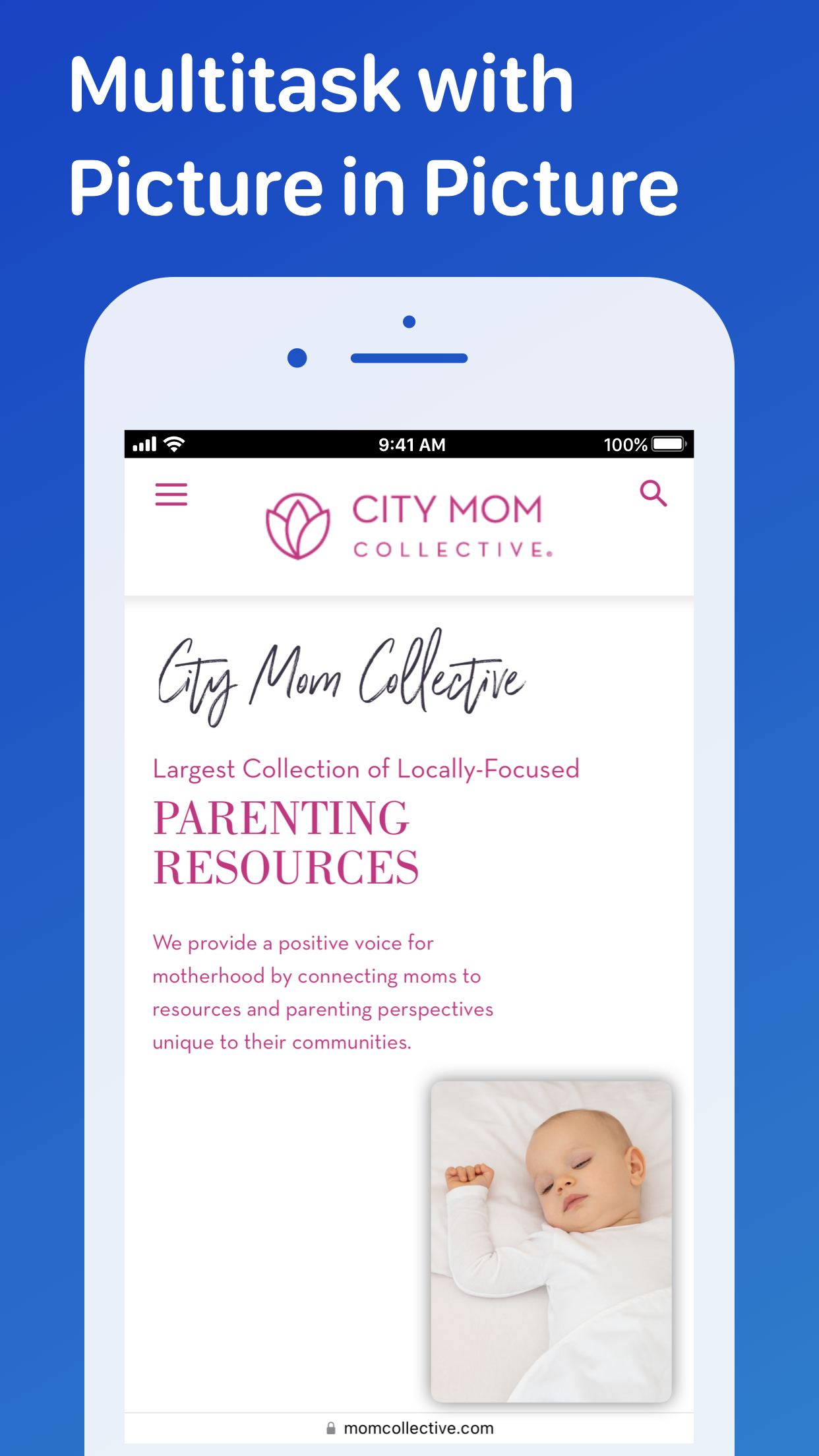 Captura de ecrã 3 da app Cloud Baby Monitor