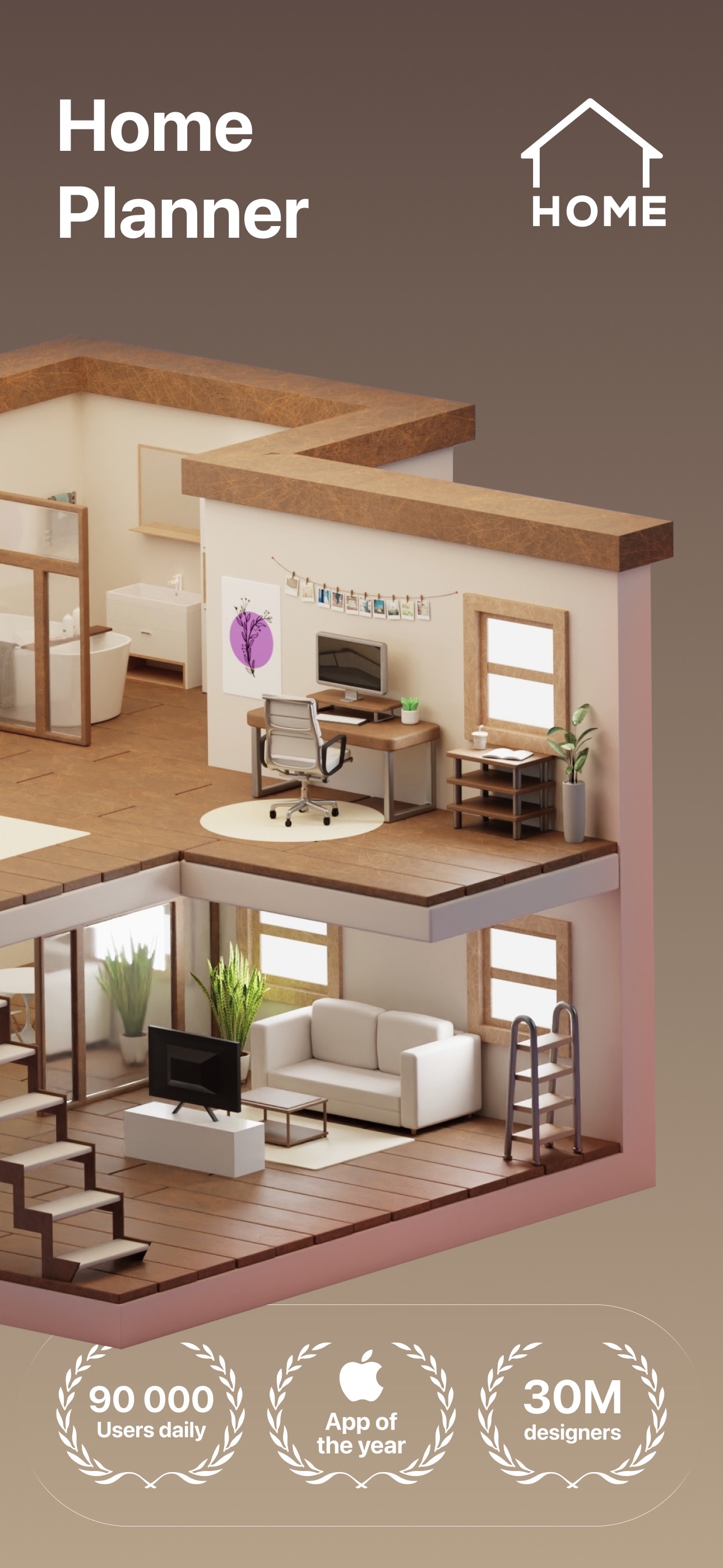 Captura de ecrã 1 da app Planta casa IA: Decoração 3D