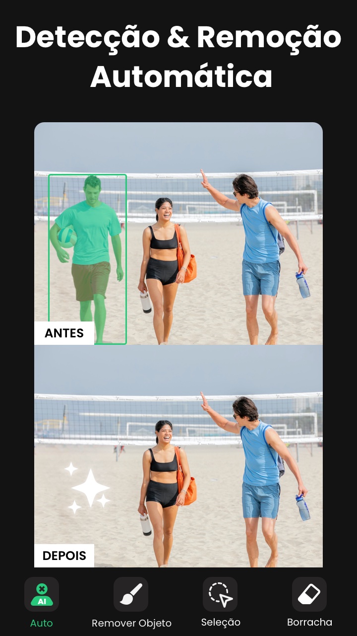 Captura de ecrã 2 da app Remover Objetos de Fotos