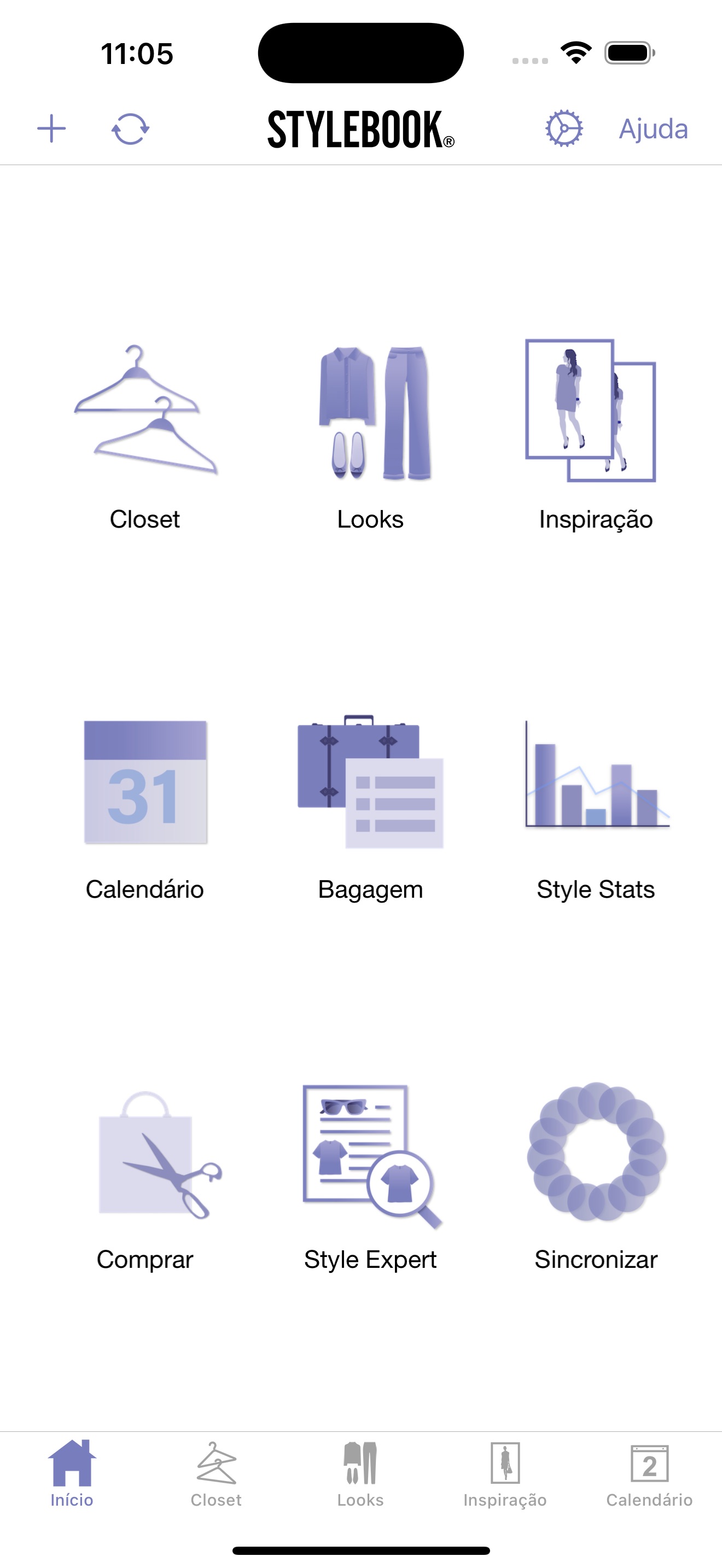 Captura de ecrã 1 da app Stylebook