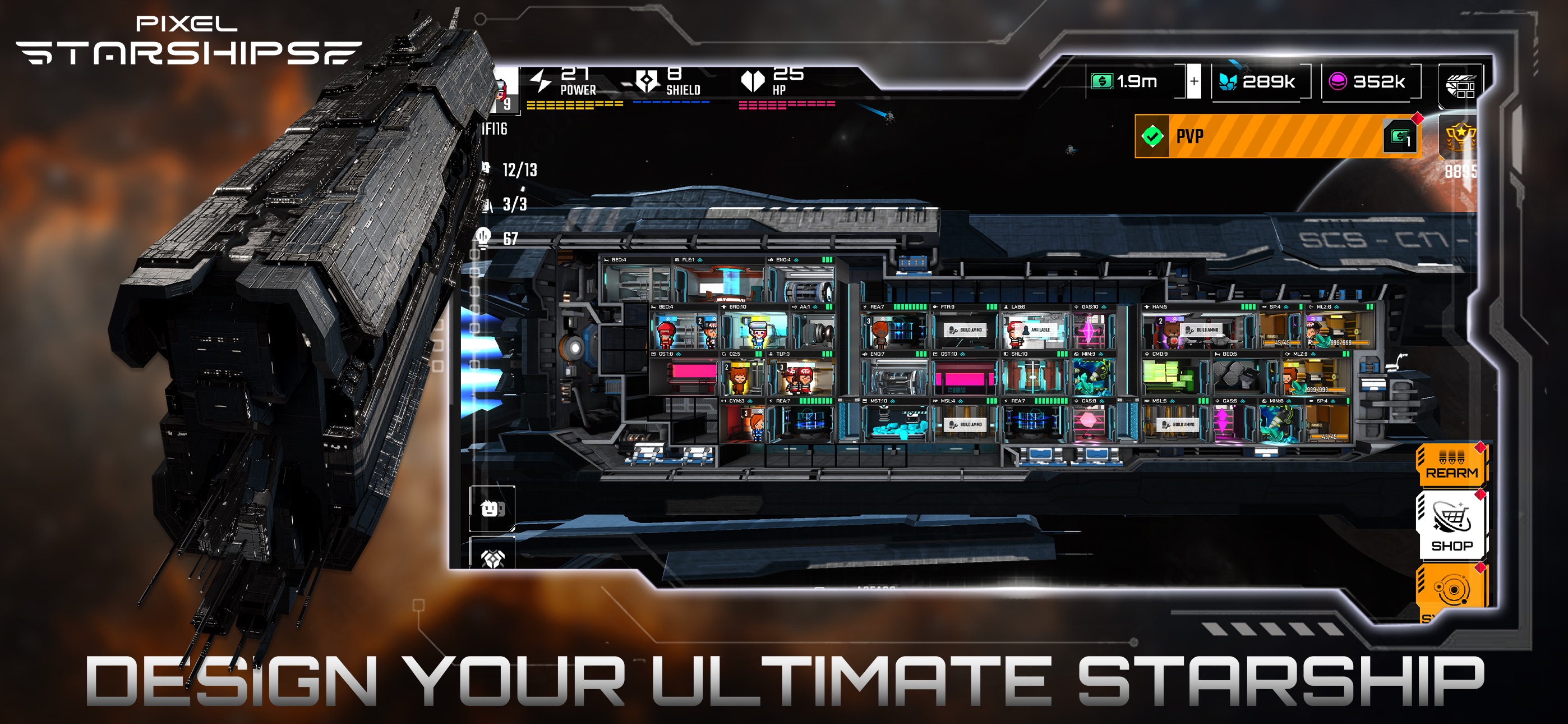 Pixel Starships 2 screenshot 2