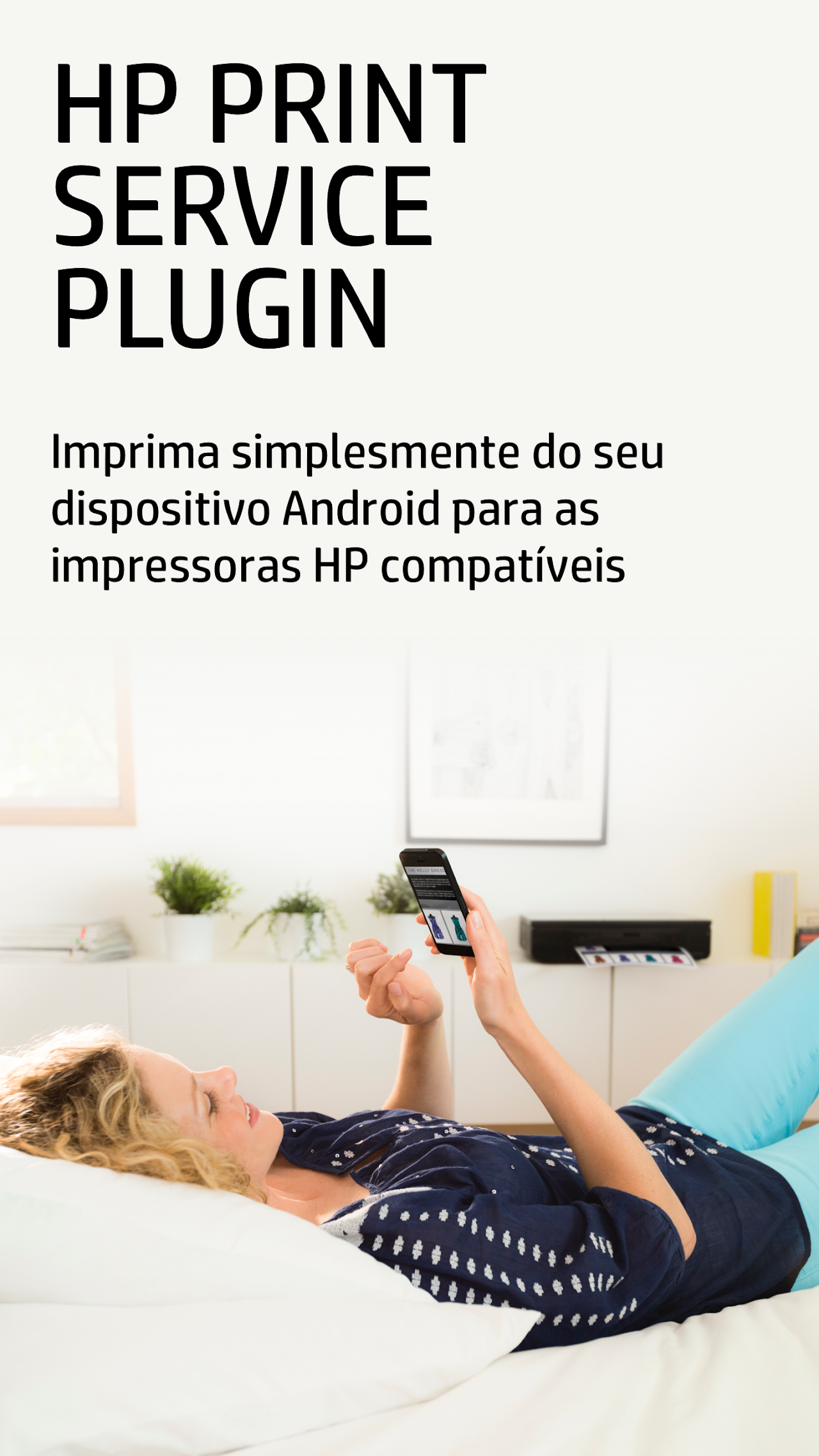 Captura de ecrã 1 da app manutenção da impressora