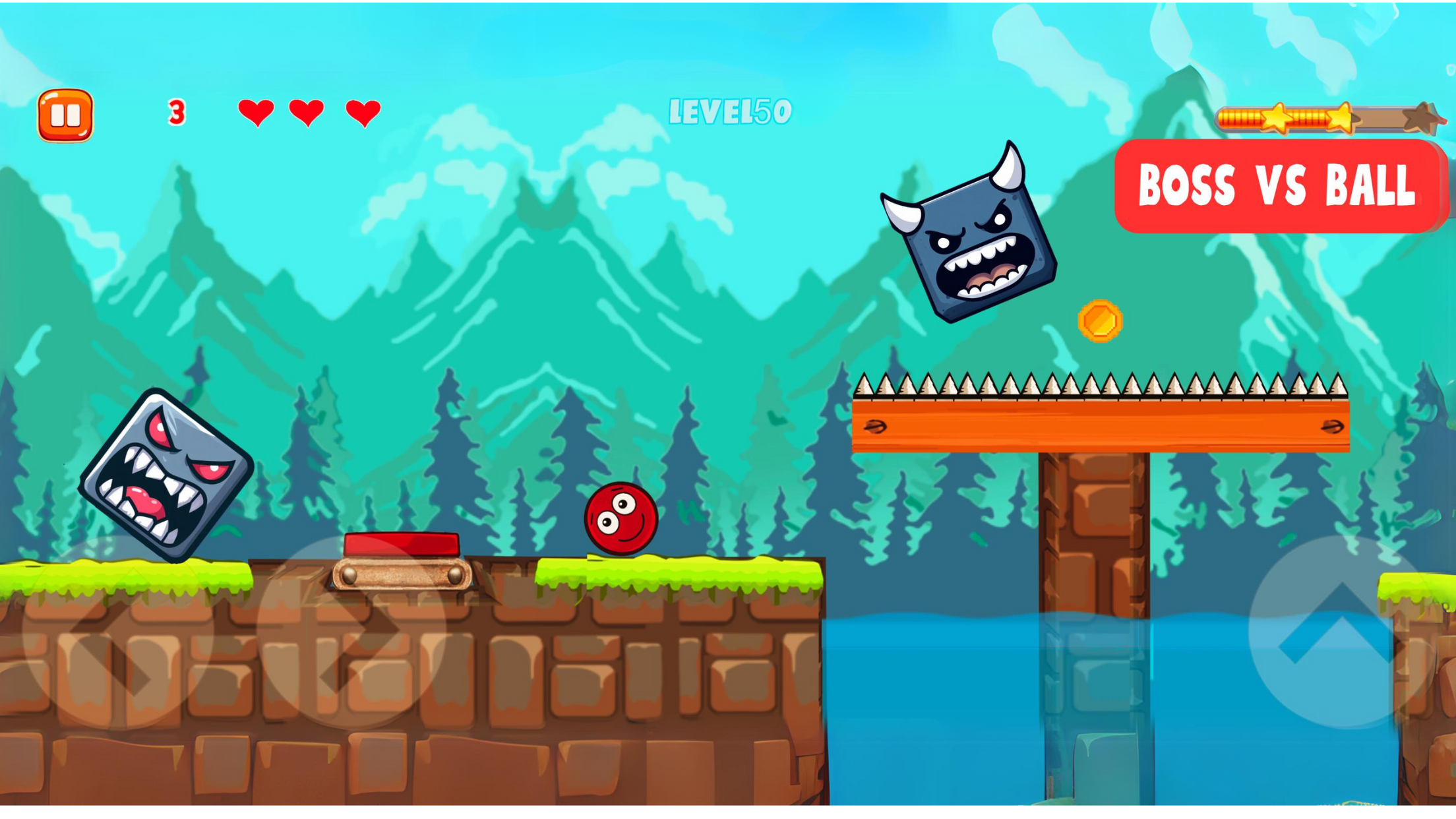Captura de ecrã 4 da app Plants Ball 5 - Red Ball Game