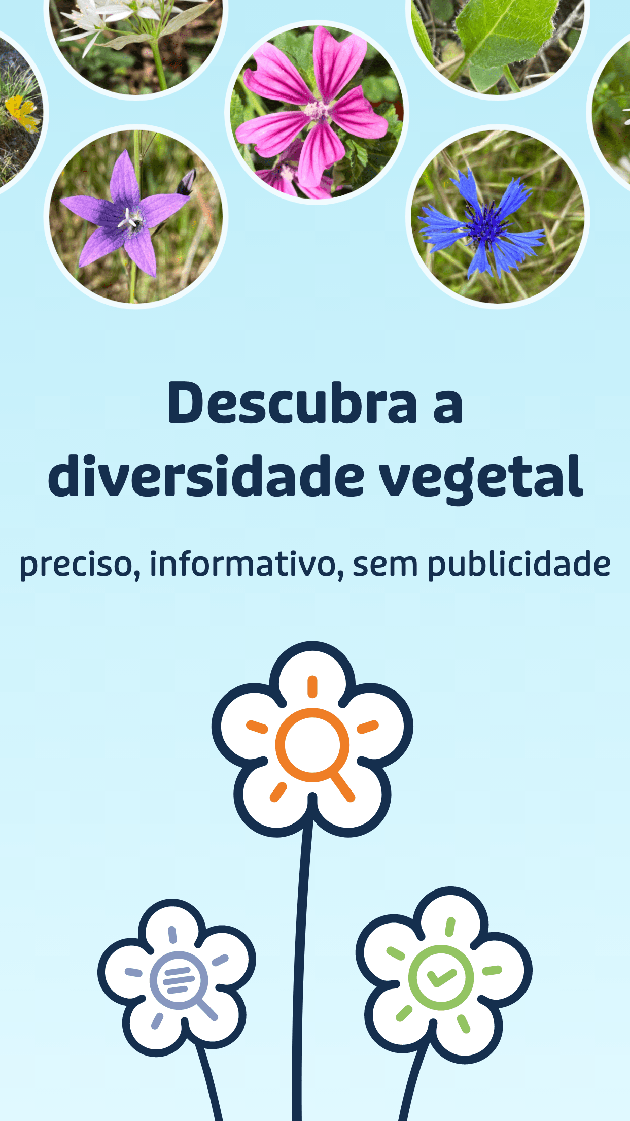 Captura de ecrã 1 da app Flora Incognita
