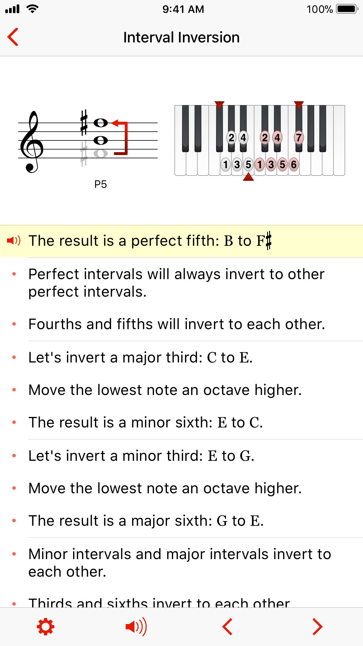 Captura de ecrã 4 da app Theory Lessons