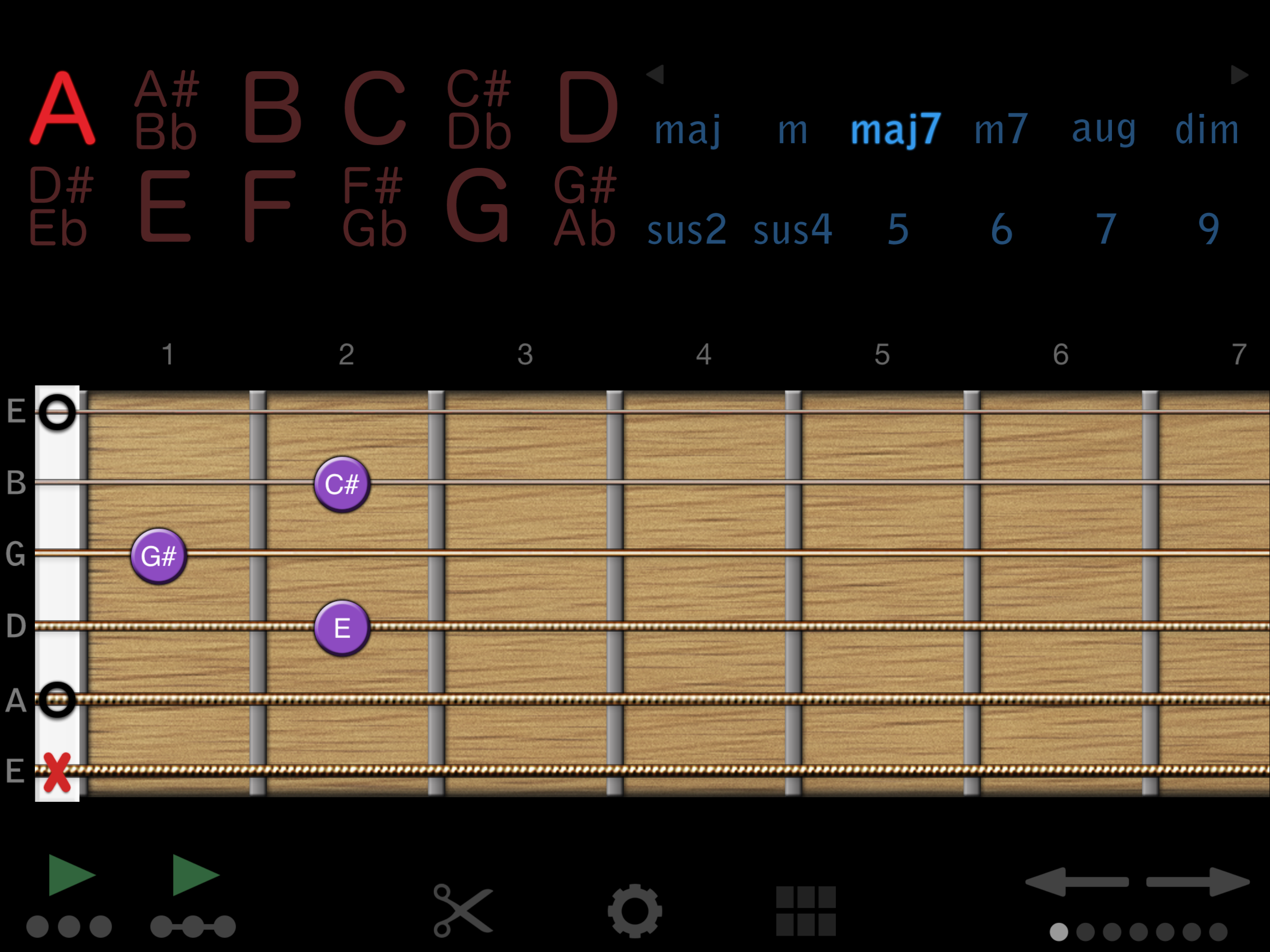 Captura de ecrã 4 da app Acordes de Violão - Guitar Chords