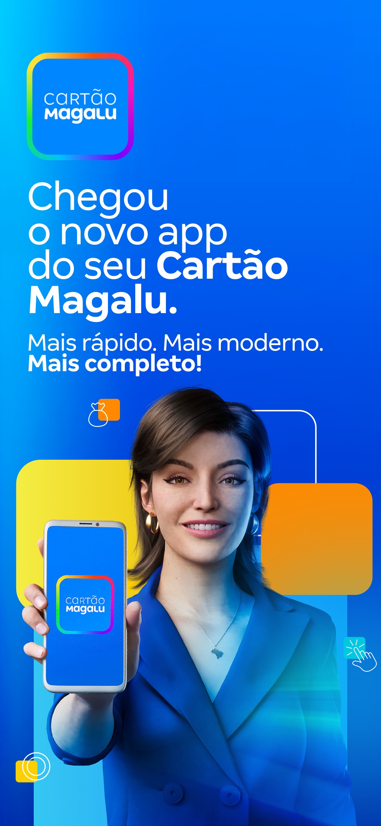 Captura de ecrã 1 da app Cartão Magalu