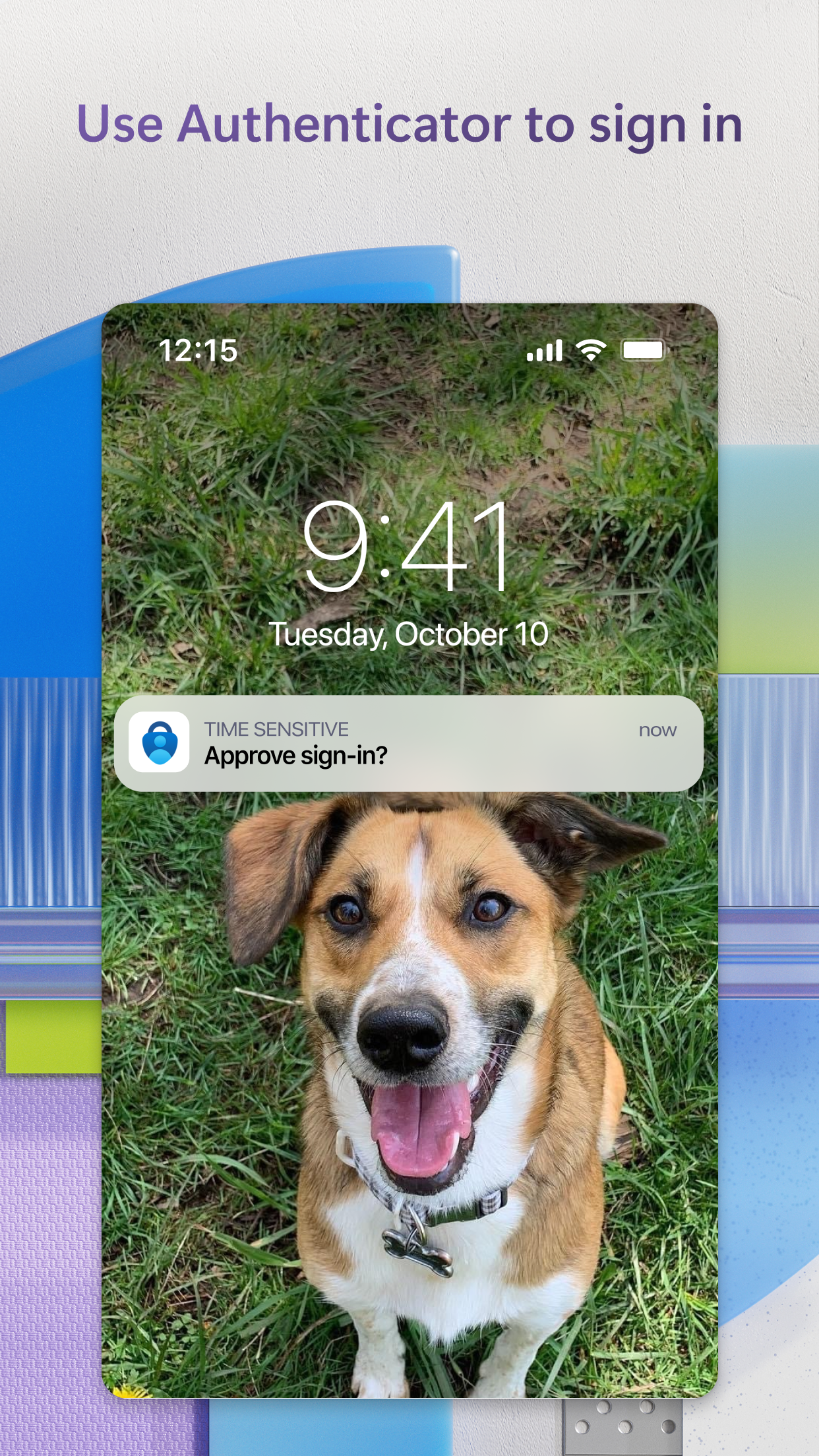 Captura de ecrã 3 da app Microsoft Authenticator