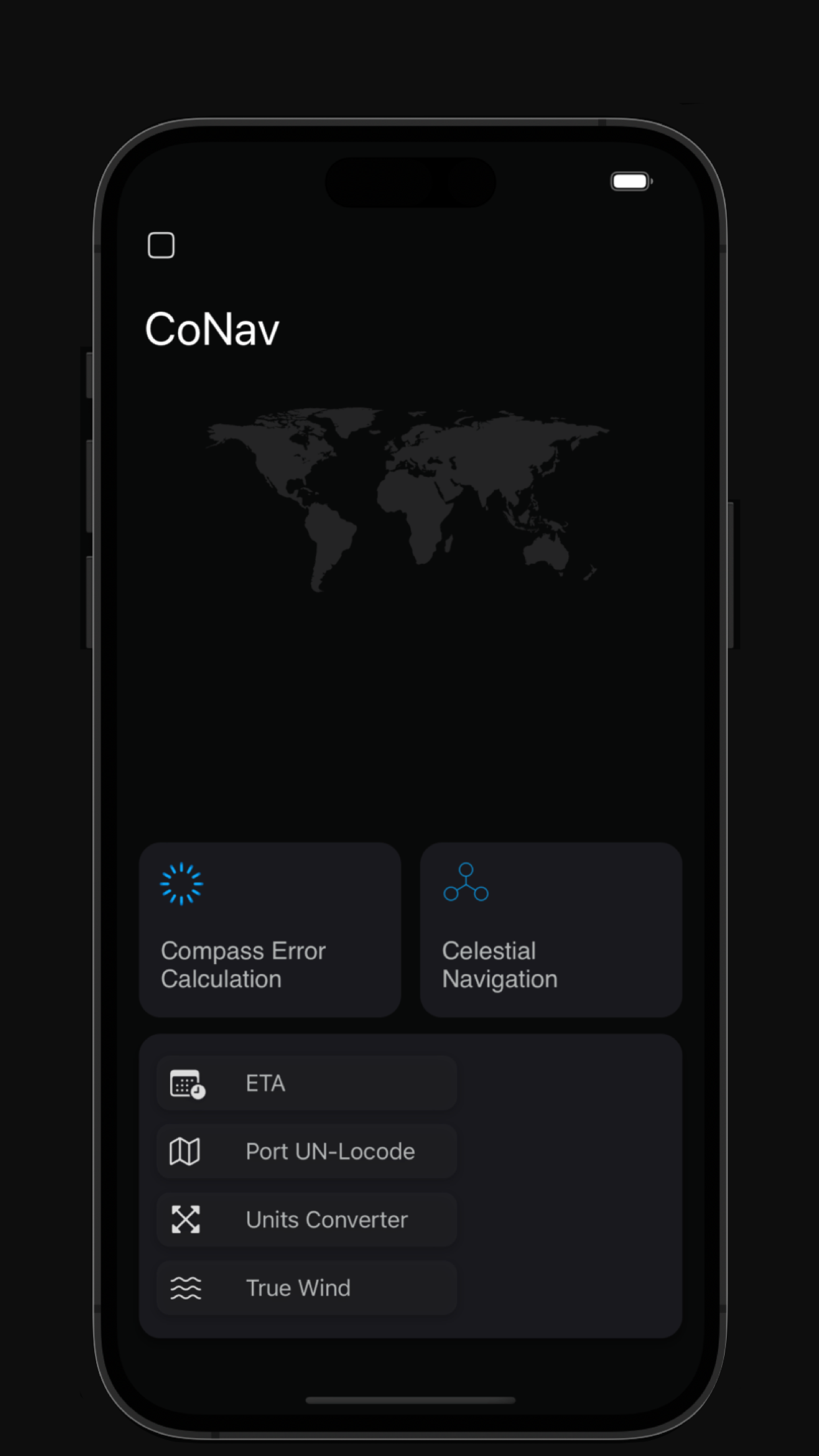 Captura de ecrã 1 da app CoNav