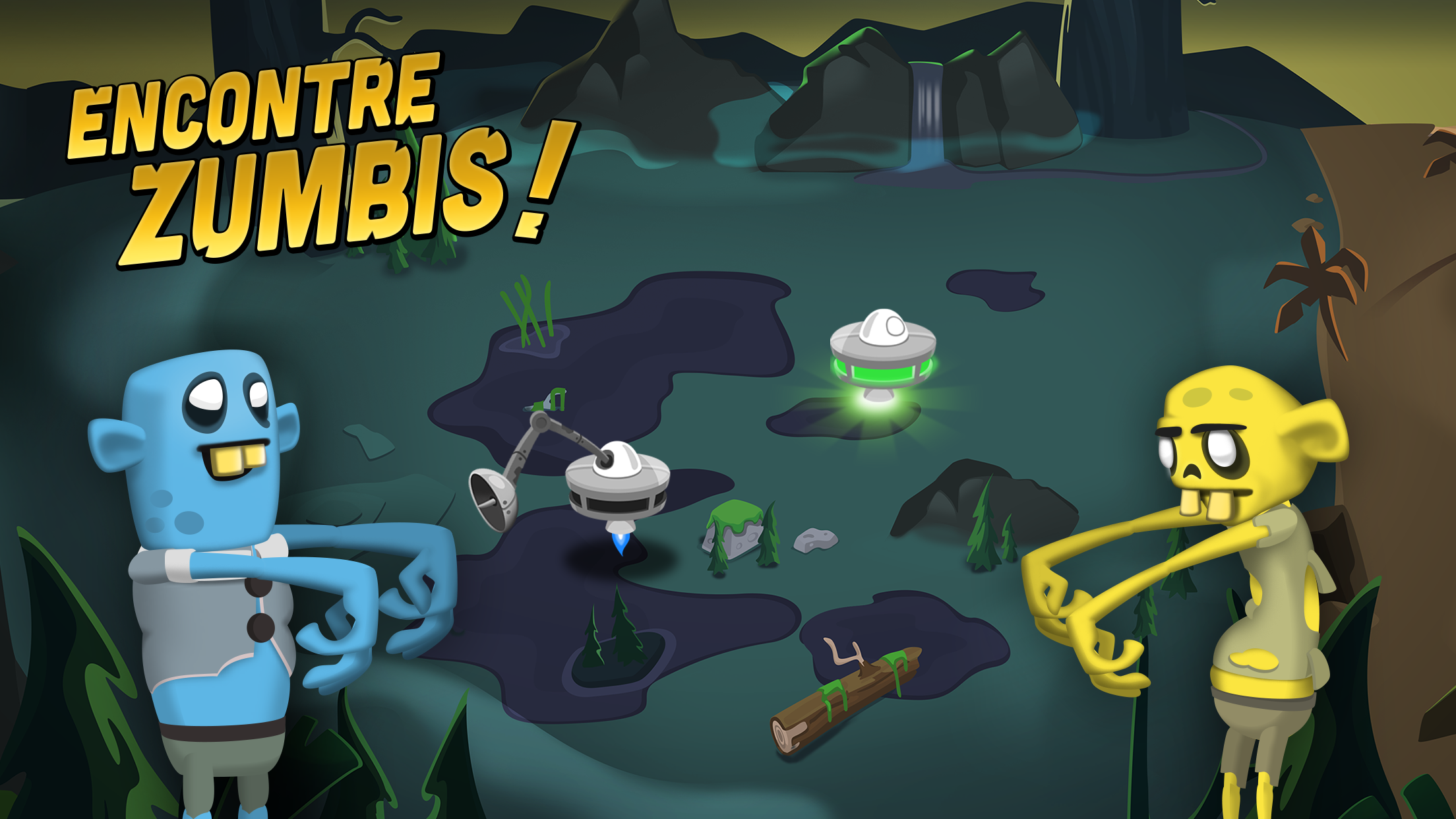 Captura de ecrã 2 da app Zombie Catchers - Pegar zumbis