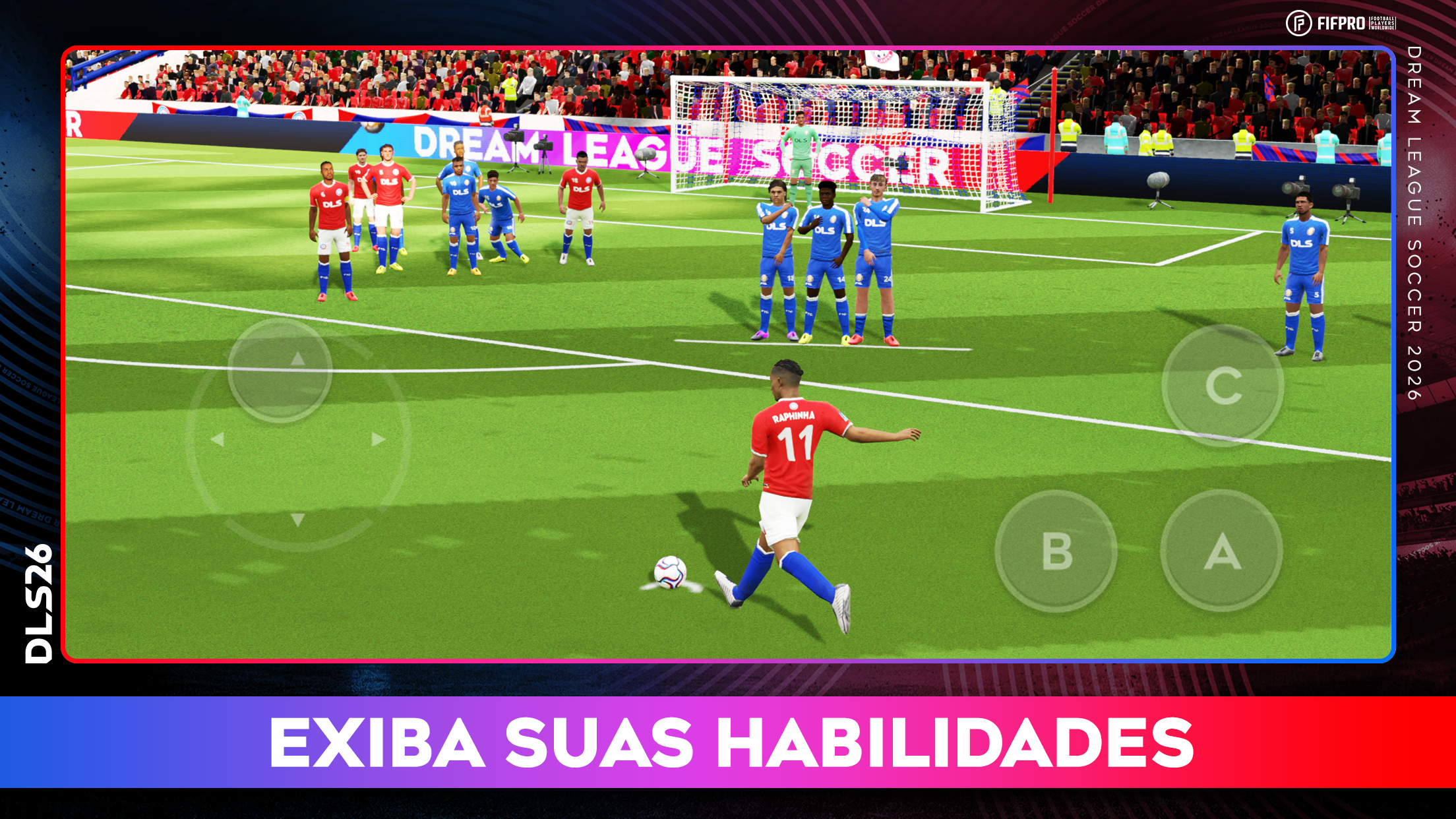 Captura de ecrã 4 da app Dream League Soccer 2026