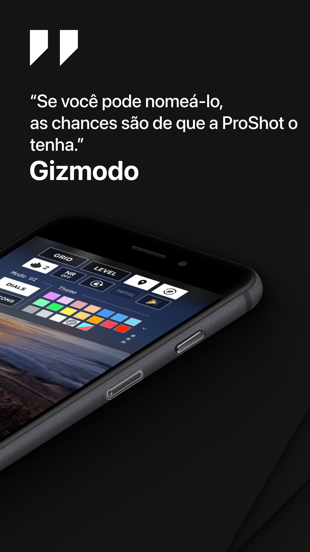 Captura de ecrã 2 da app ProShot