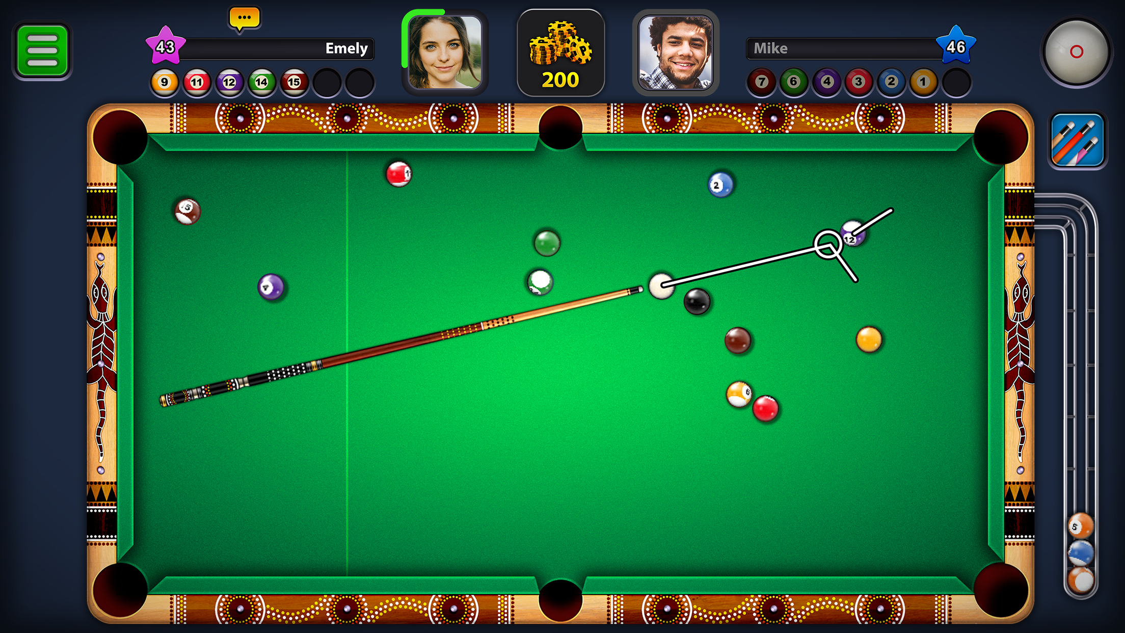 Captura de ecrã 4 da app 8 Ball Pool™